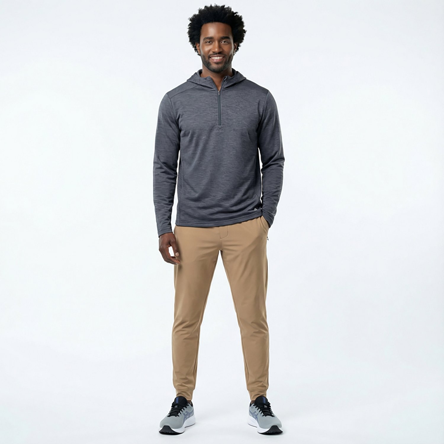BCG Men's Performance Fleece Funnel 1/4-Zip Top - view number 3