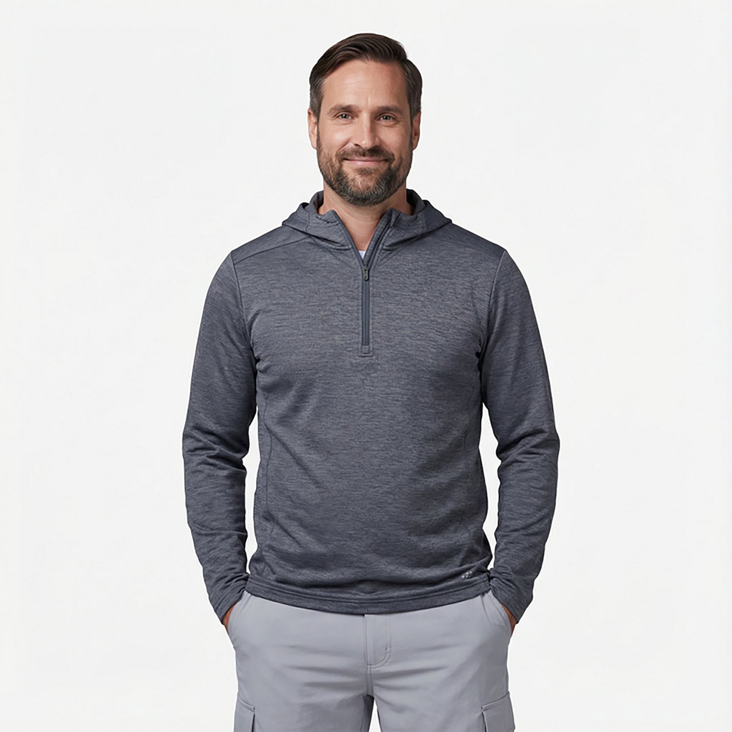BCG Men's Performance Fleece Funnel 1/4-Zip Top - view number 4