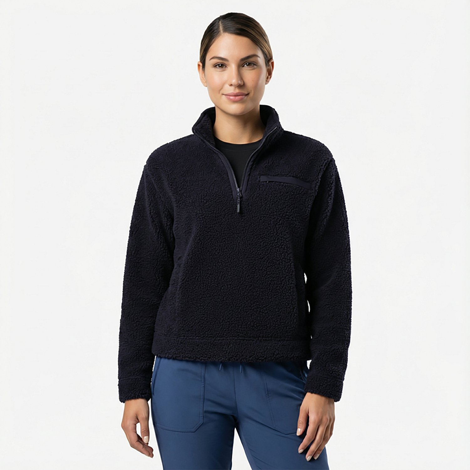 Magellan Outdoors Women's Campfire Poodle Fleece 1/4-Zip