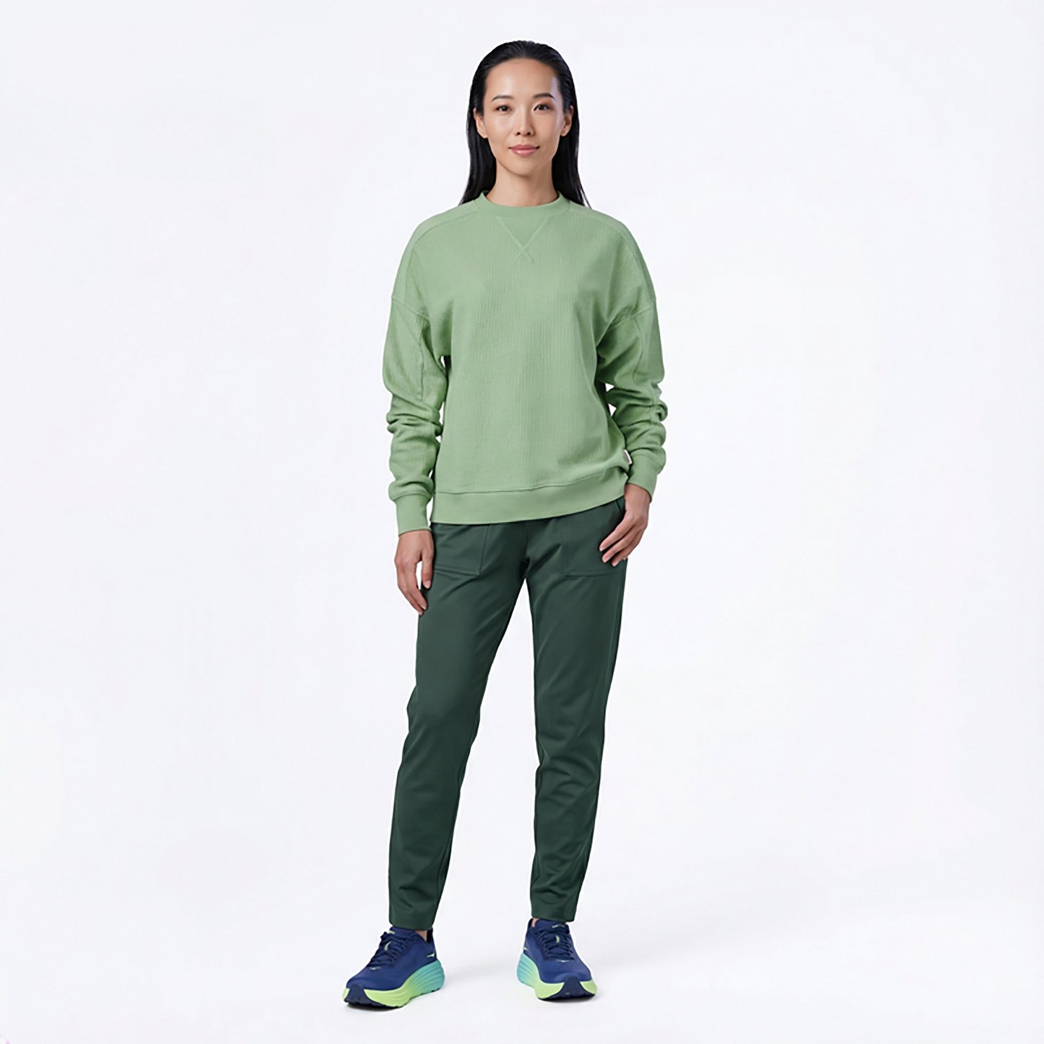 Magellan Outdoors Women's Campfire Crew Neck Ribbed Pullover - view number 3