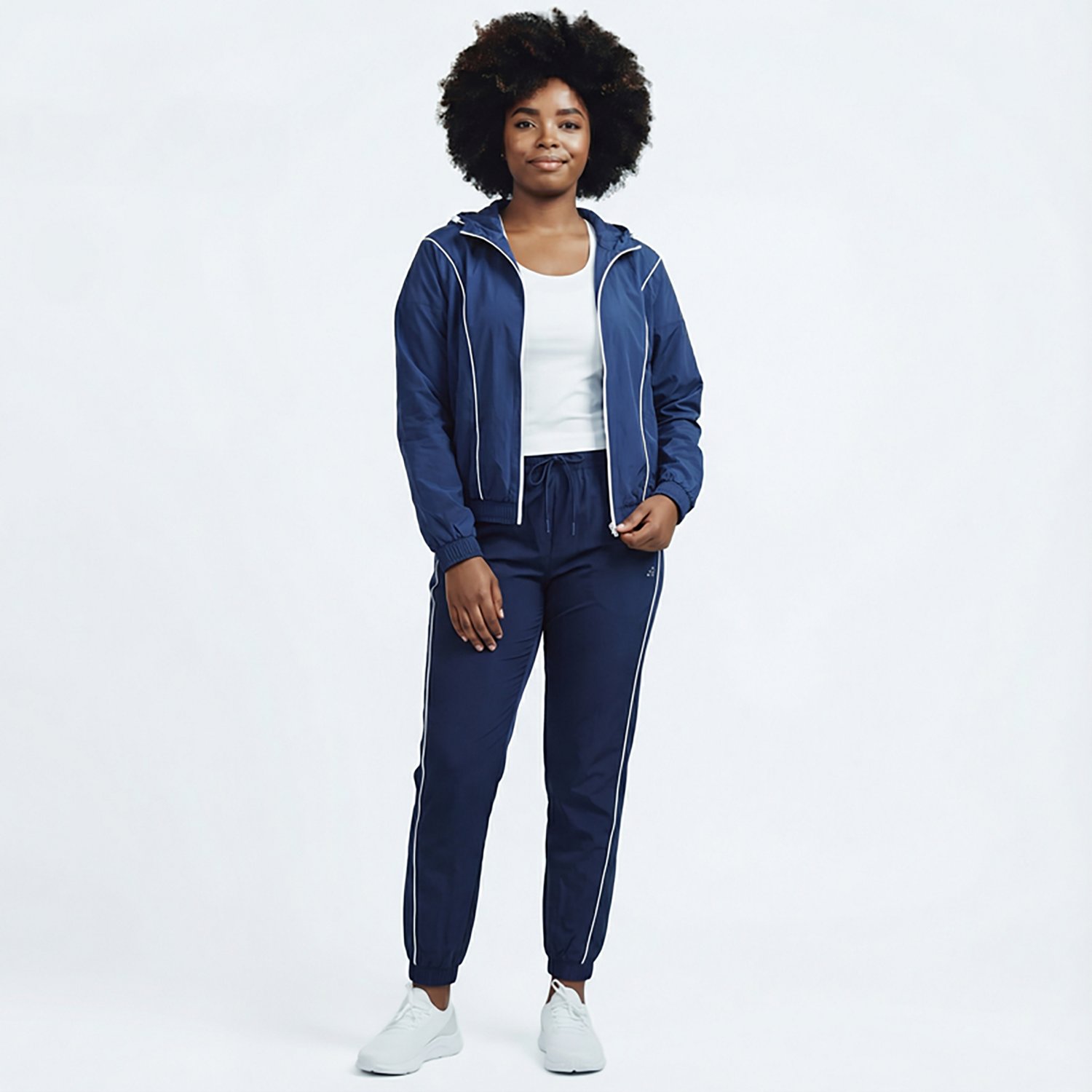 BCG Women's Run Piped Jacket - view number 3