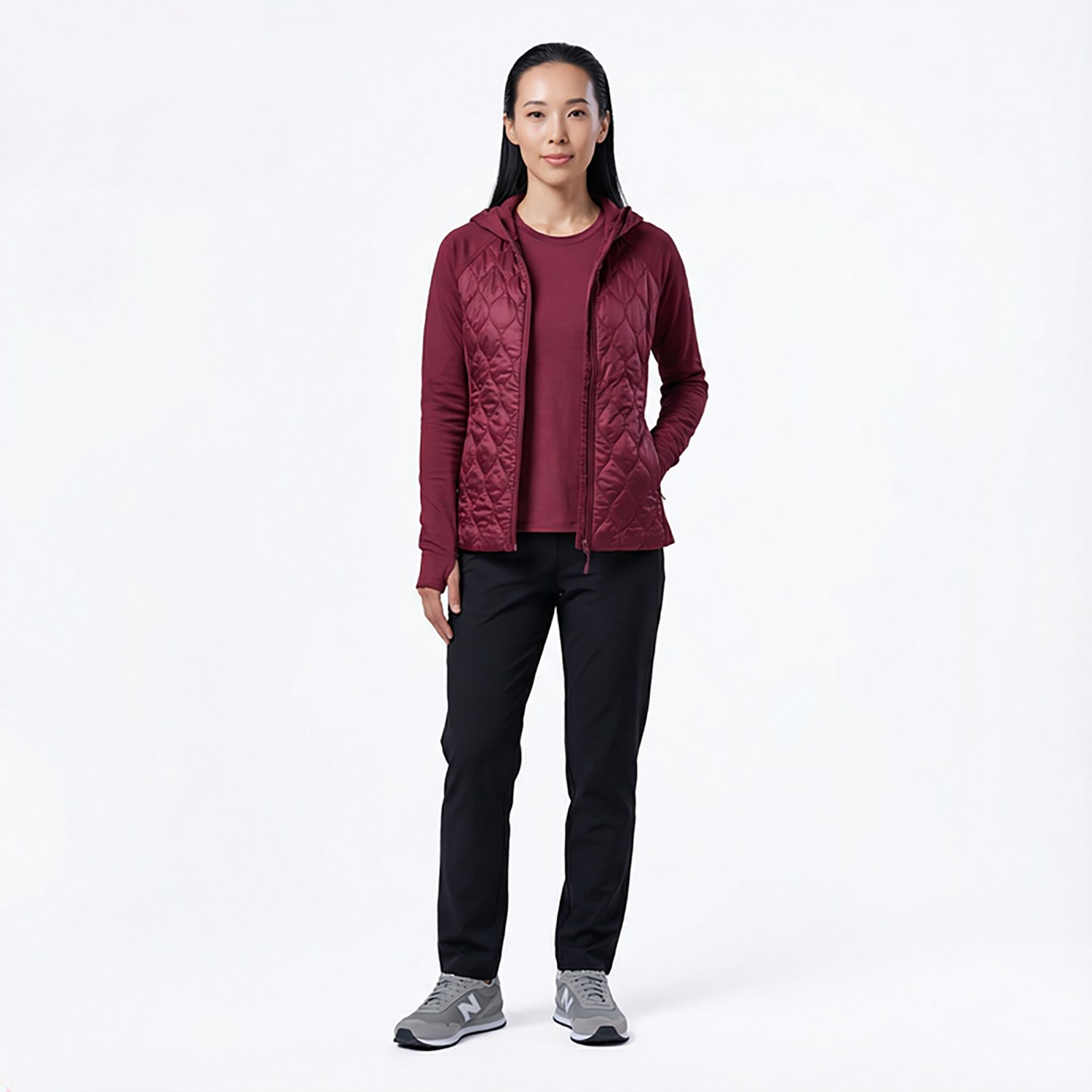 BCG Women's Quilted Hooded Jacket - view number 2