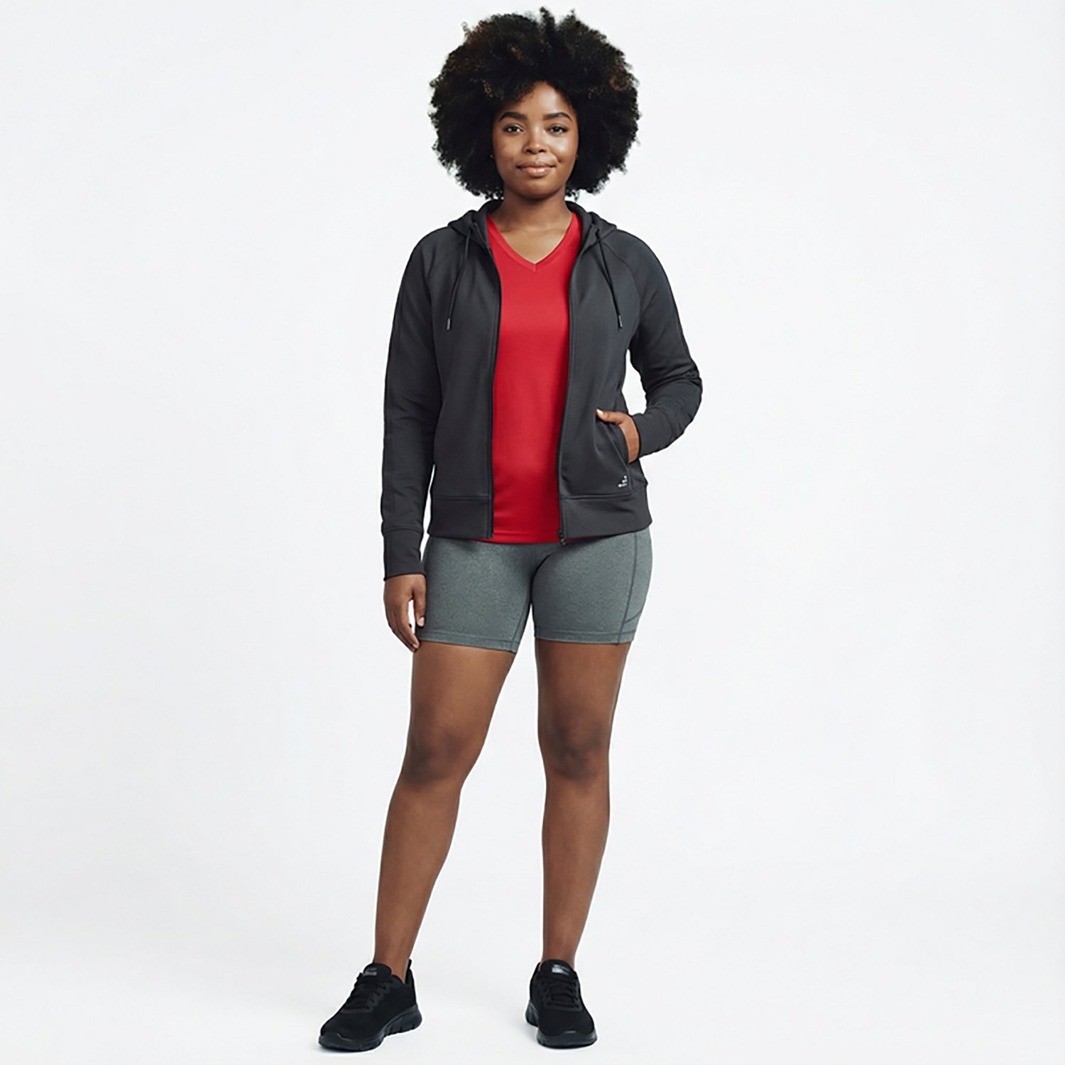 BCG Women's Training Crop Full-Zip Jacket - view number 3