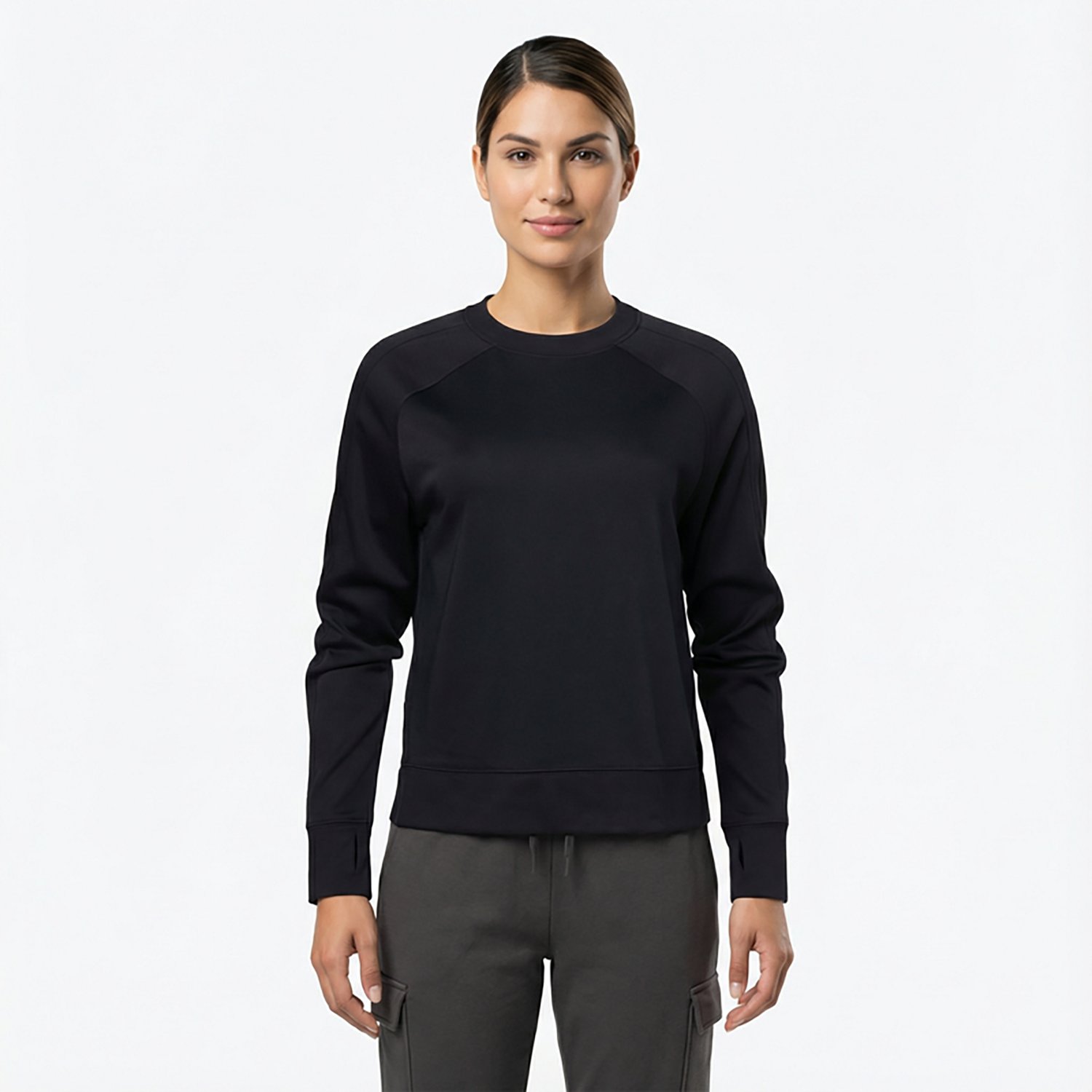 BCG Women's Fleece Long Sleeve Pullover Top - view number 2
