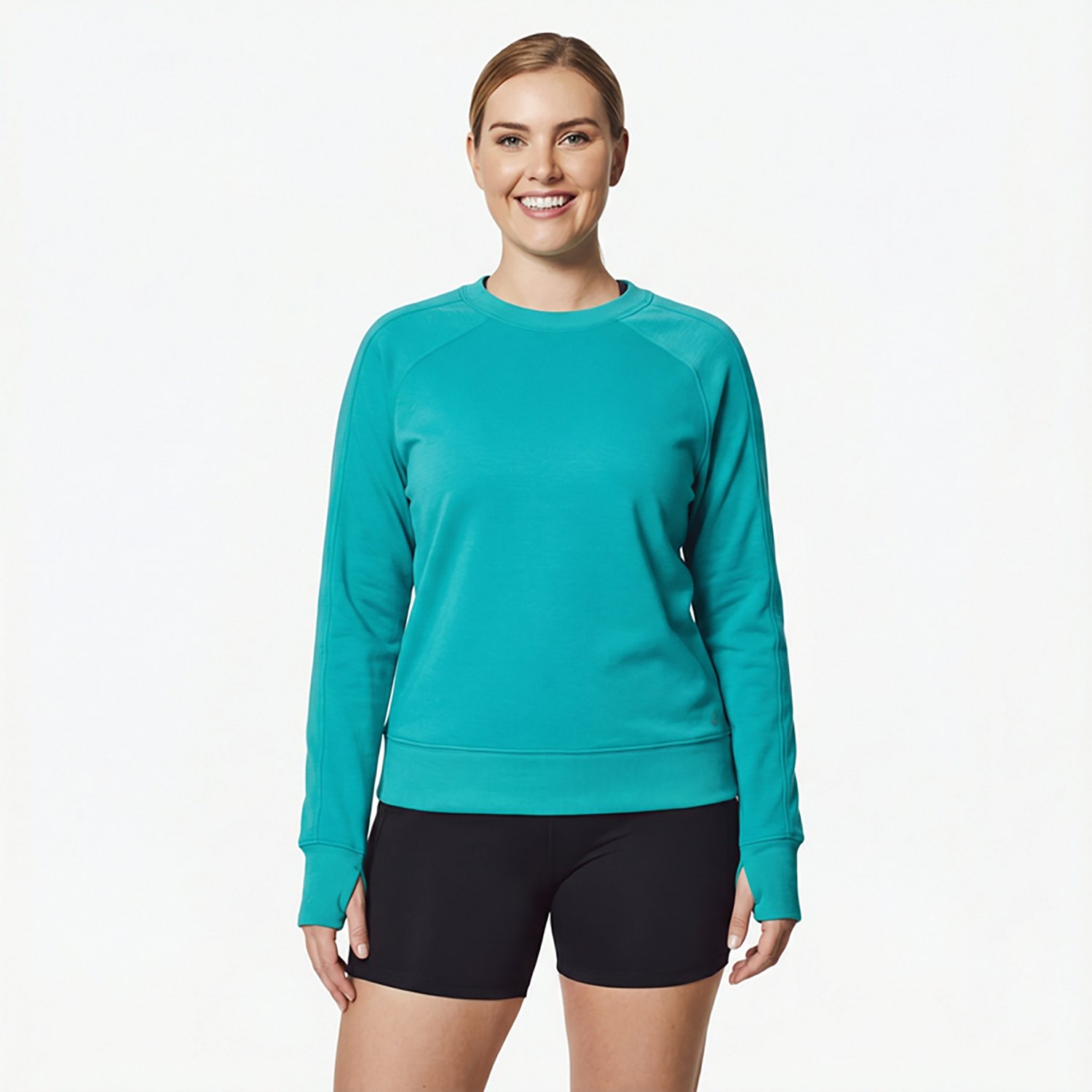 BCG Women's Fleece Long Sleeve Pullover Top - view number 4