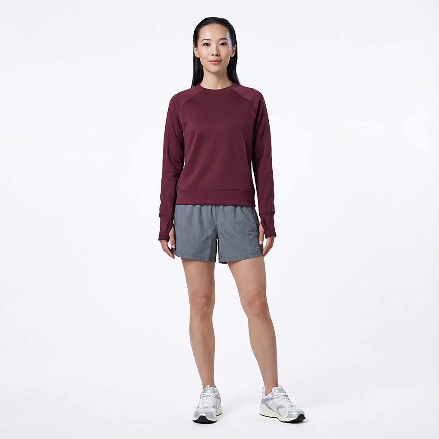 BCG Women's Fleece Long Sleeve Pullover Top - view number 3