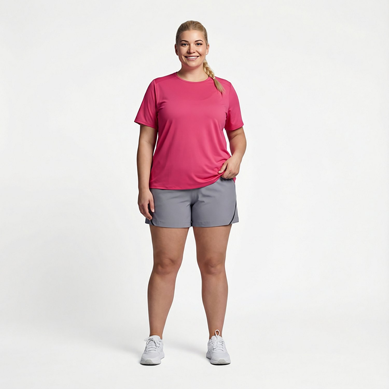 BCG Women's Mesh Plus Size T-shirt