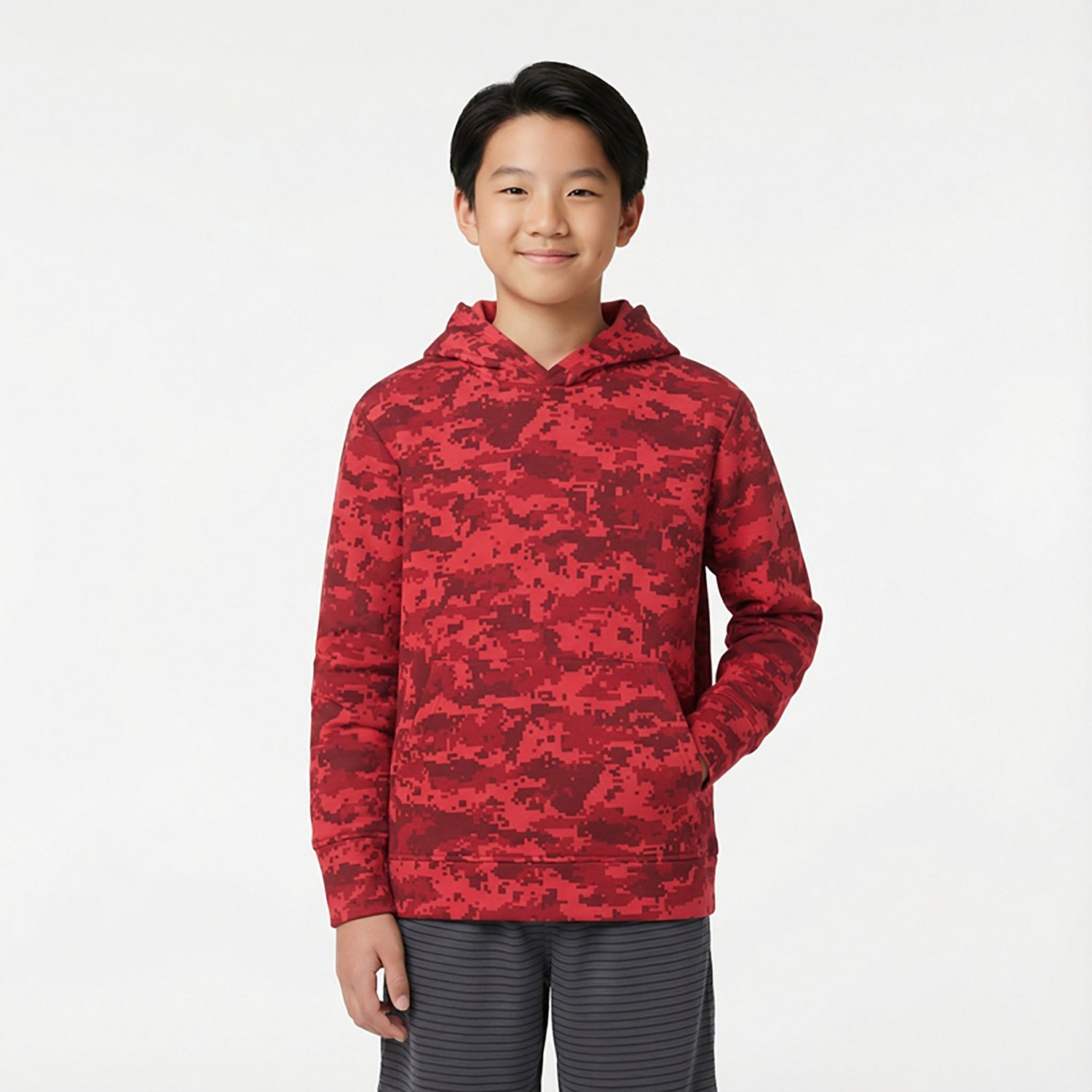 BCG Boys' Lifestyle Cotton Fleece Minecraft Camo Hoodie - view number 2