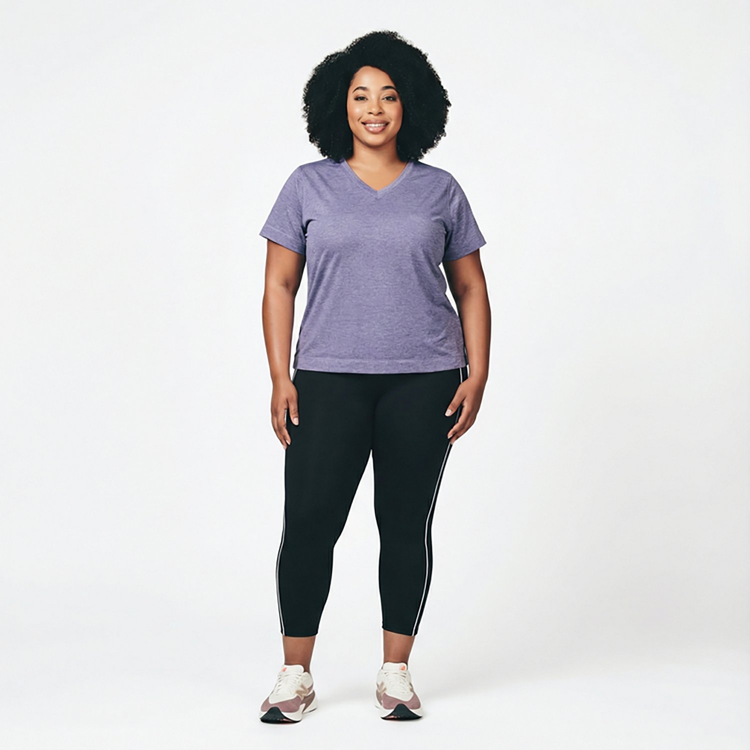 BCG Women's Training HI Plus Size 7/8 Leggings