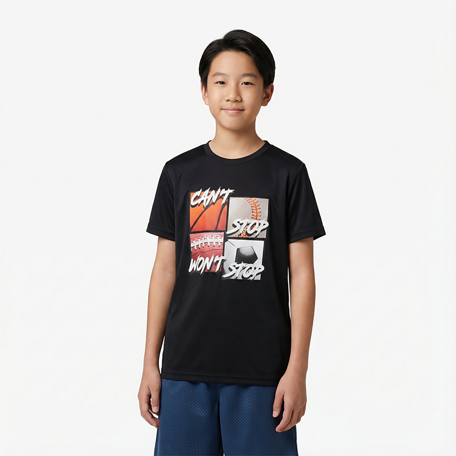 BCG Boys' Training Can't Stop T-shirt - view number 2