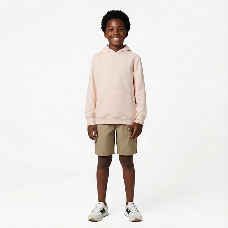 Bcg Boys' Lifestyle Cotton Fleece Essential Hoodie-image