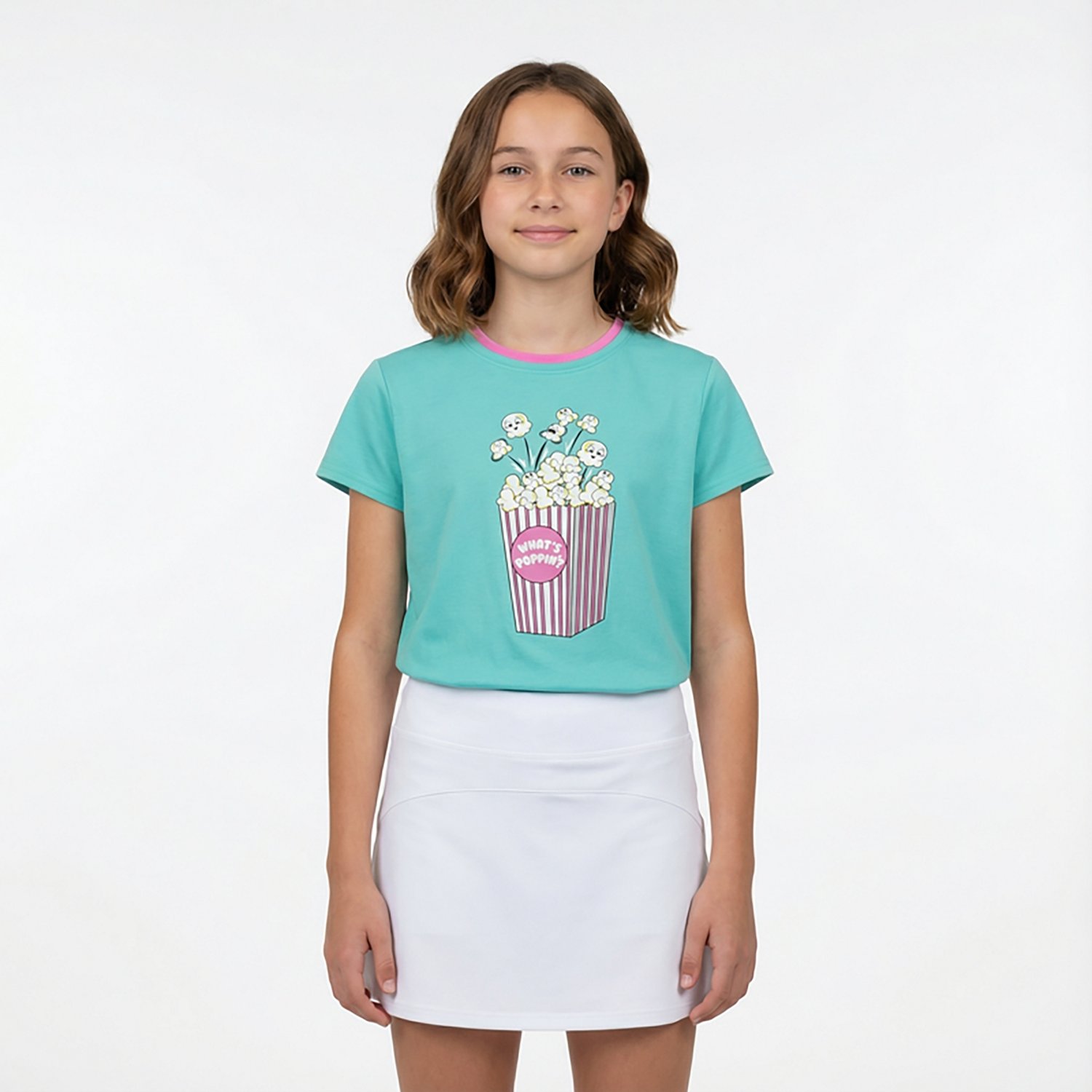 BCG Girls' Lifestyle Cotton Popcorn T-shirt - view number 2