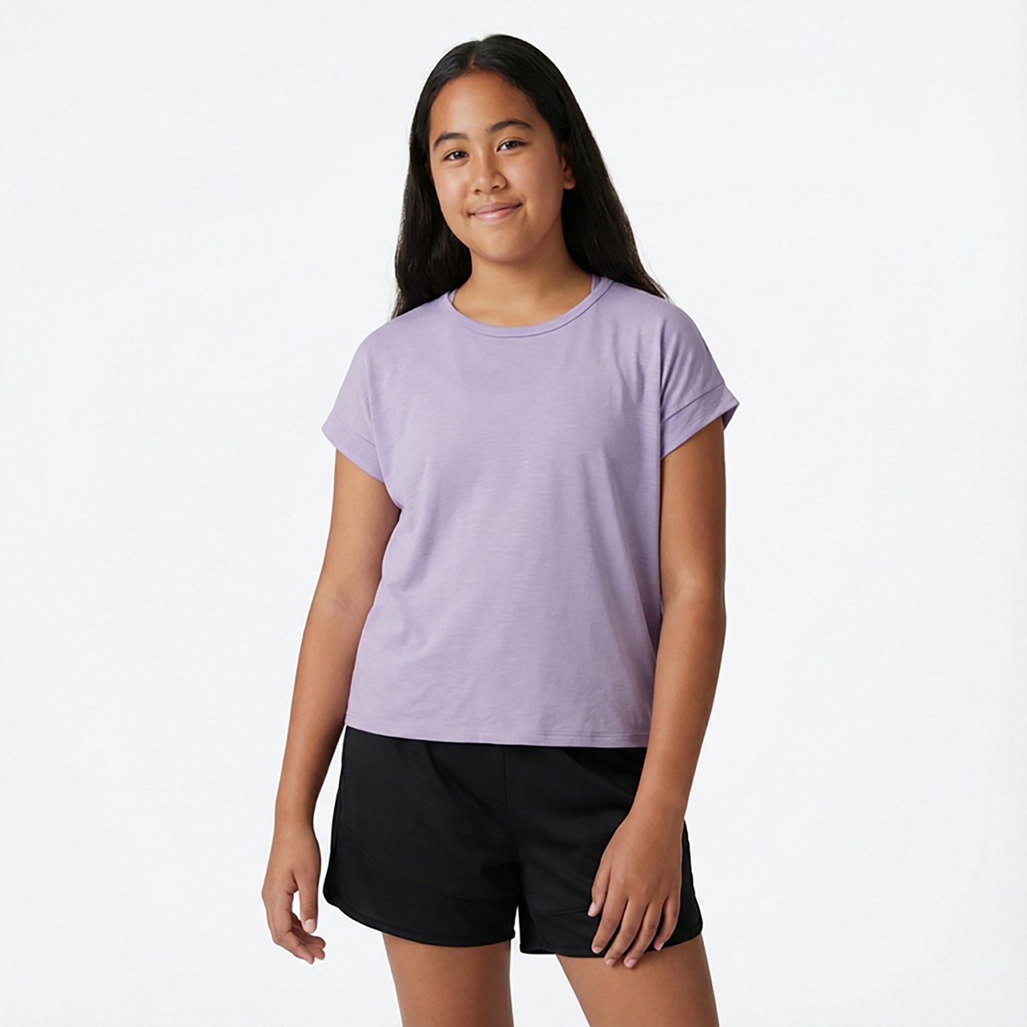 BCG Girls' Slub Cut-Out T-shirt - view number 2