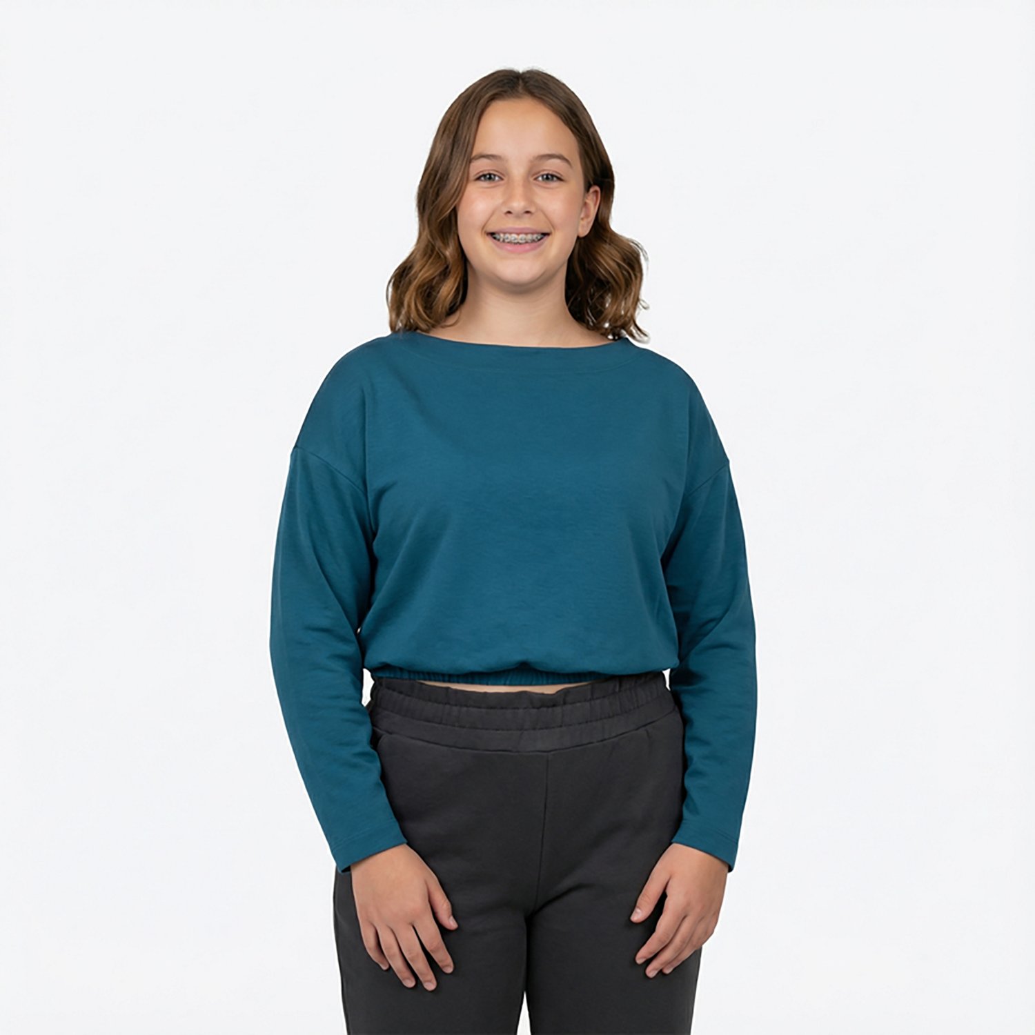 BCG Girls' Shoulder Play Long Sleeve T-shirt - view number 2