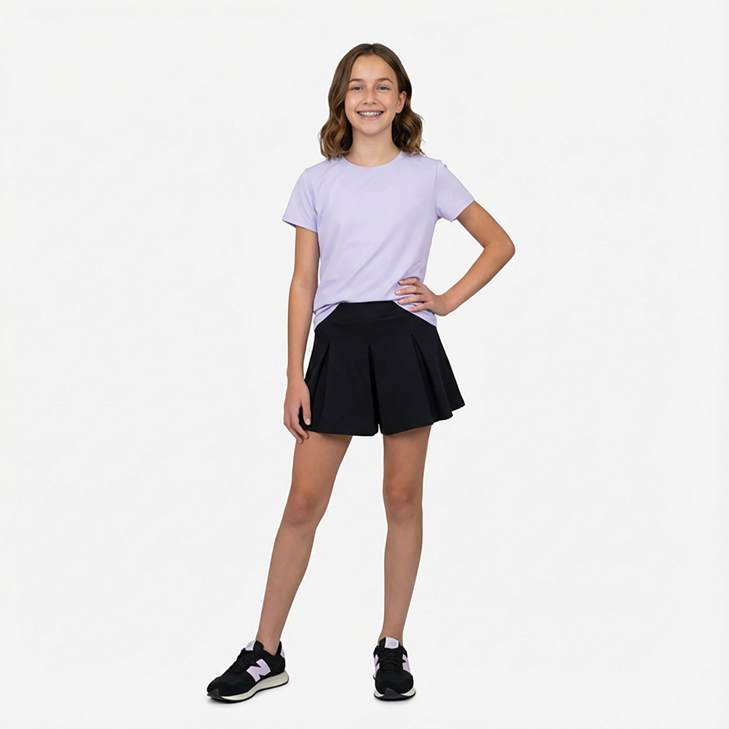 BCG Girls' Double Knit Skort