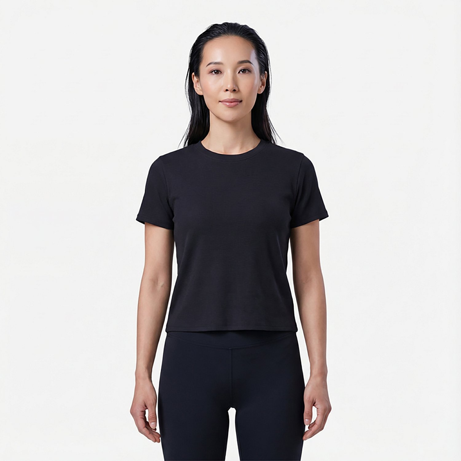 BCG Women's Rib Crop T-shirt - view number 2
