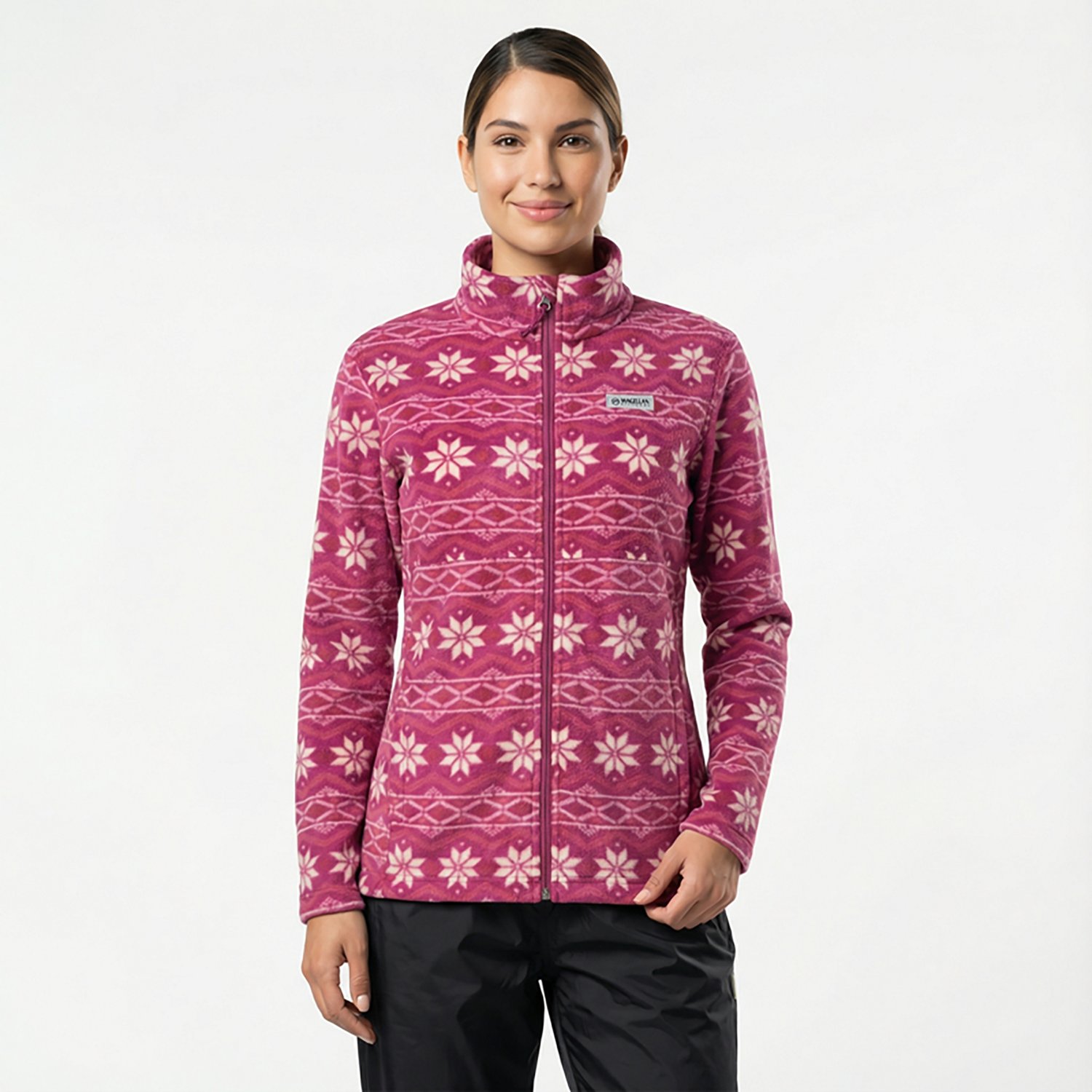 Magellan Outdoors Women's Arctic Fleece Printed Jacket