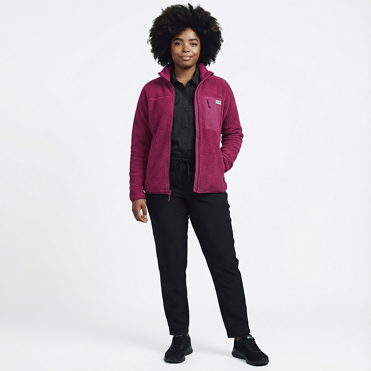 Magellan Outdoors Women's Campfire Fleece Sherpa Jacket | Academy