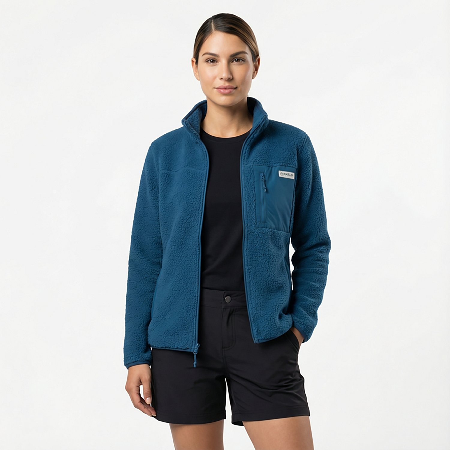 Magellan Outdoors Women's Campfire Fleece Sherpa Jacket - view number 2
