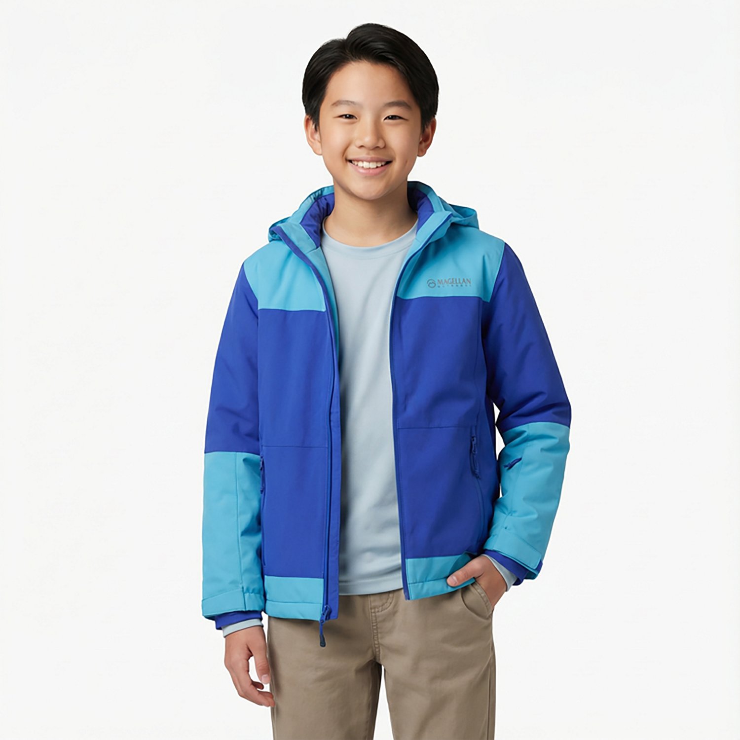 Magellan Outdoors Boys' Chimney Rock 3-in-1 Jacket