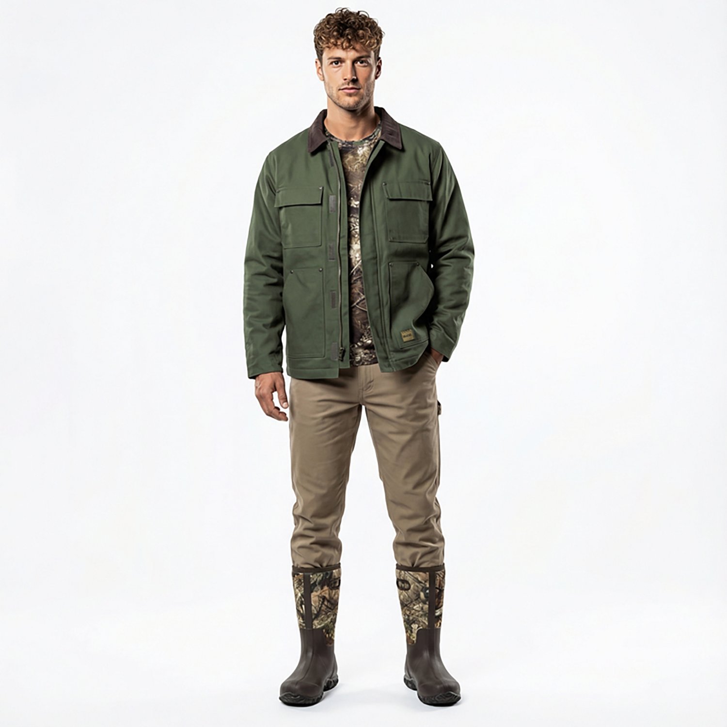 Brazos Men's Ranch Hand Insulated Barn Jacket