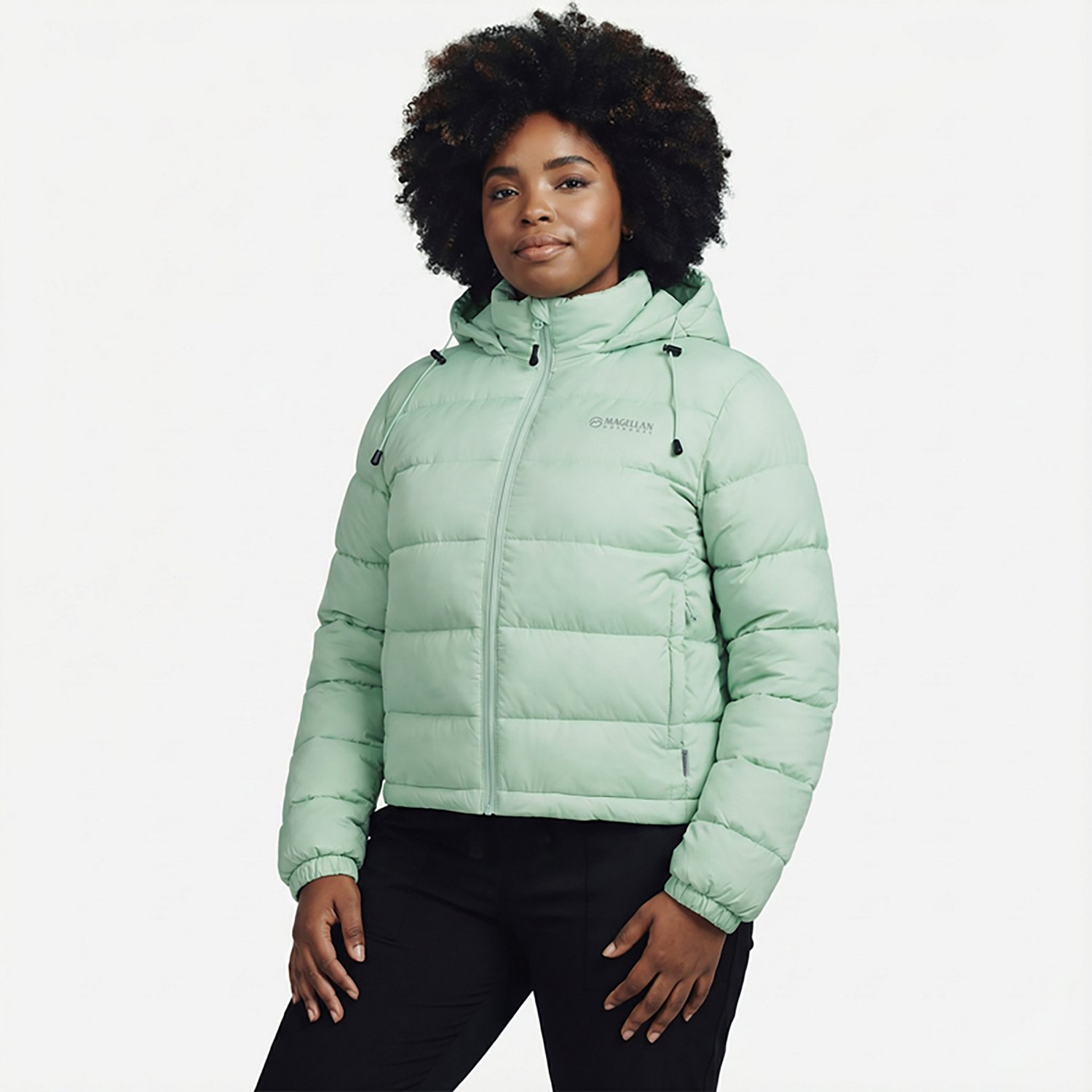 Magellan Outdoors Women's Lost Pines Crop Puffer Jacket - view number 2