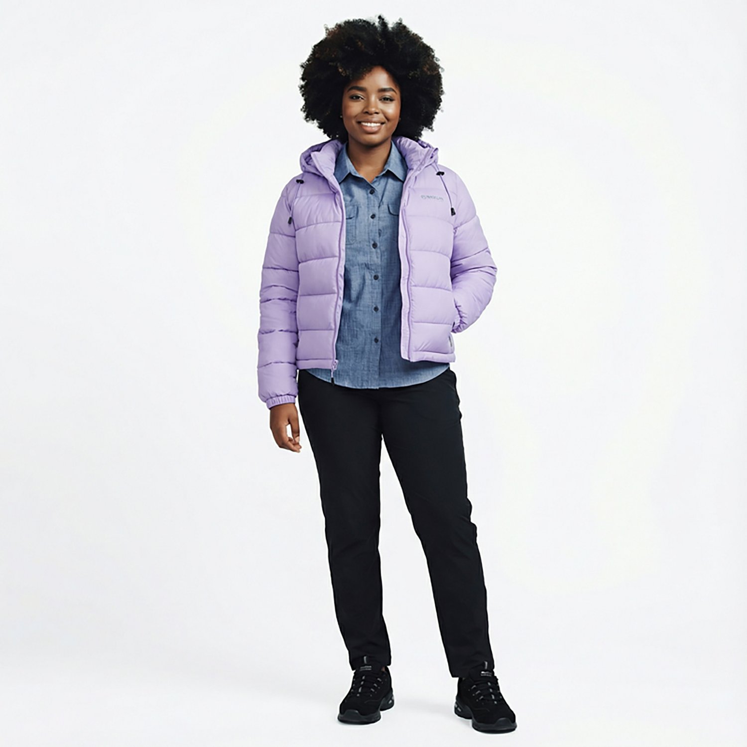 Magellan Outdoors Women's Lost Pines Crop Puffer Jacket