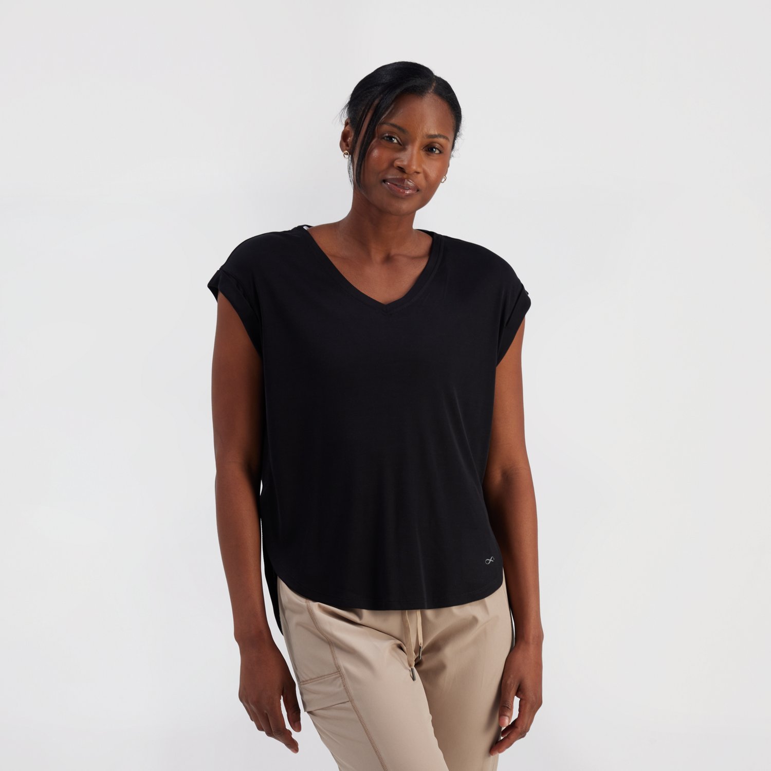 Freely Women's Daily V-Neck T-shirt