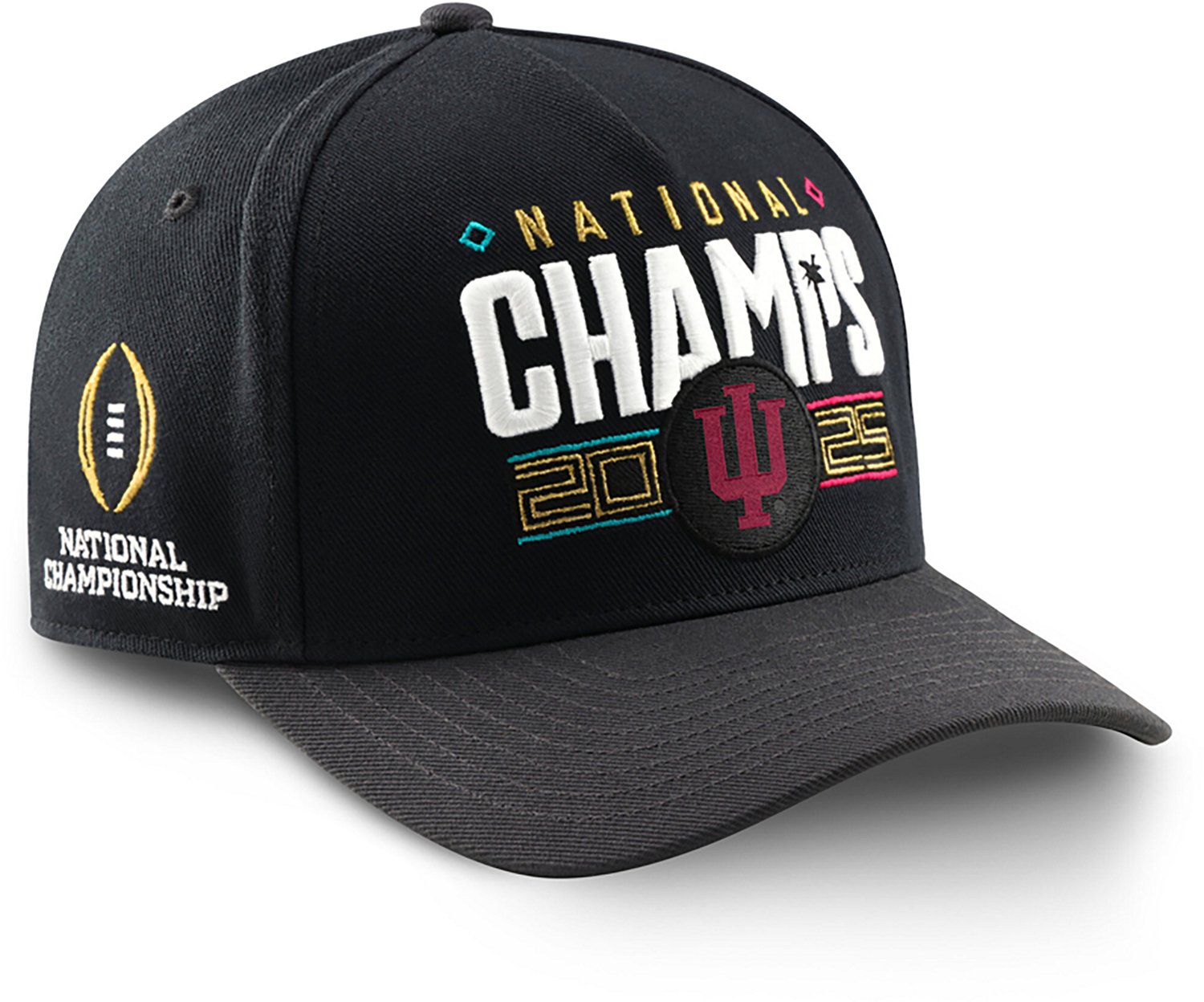 Adults' Indiana 2025 CFP National Champions Locker Room Cap - view number 3