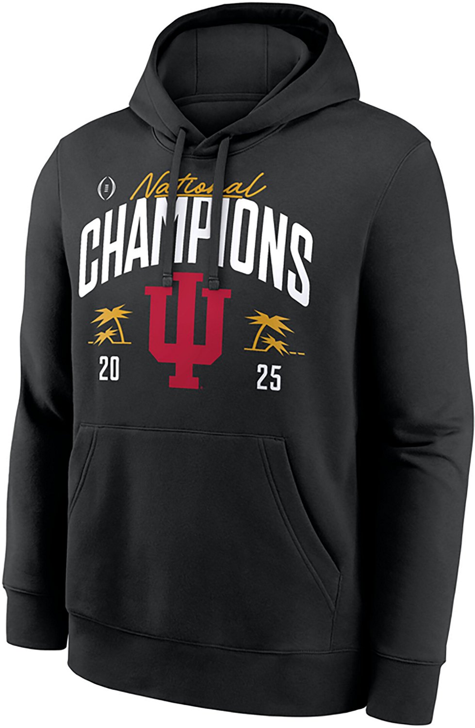 Men's Indiana University Hoosiers 2025 CFP National Championship Replica Locker Room Pullover Hoodie - view number 2