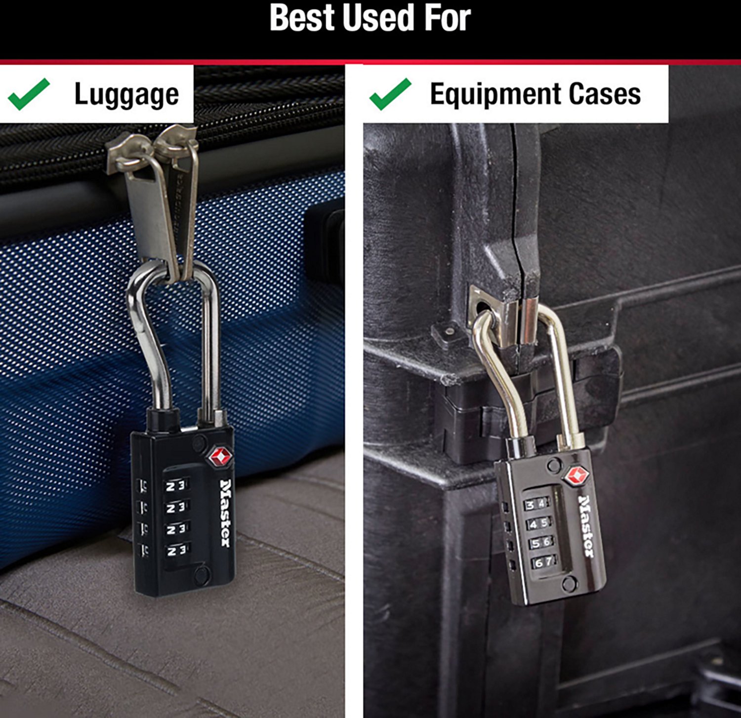 Master Lock TSA-Accepted Combination Luggage Lock - view number 3