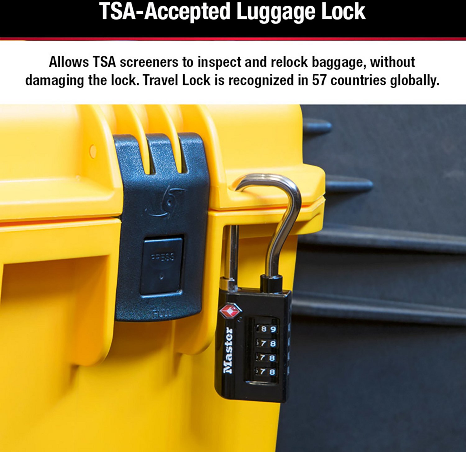 Master Lock TSA-Accepted Combination Luggage Lock - view number 4