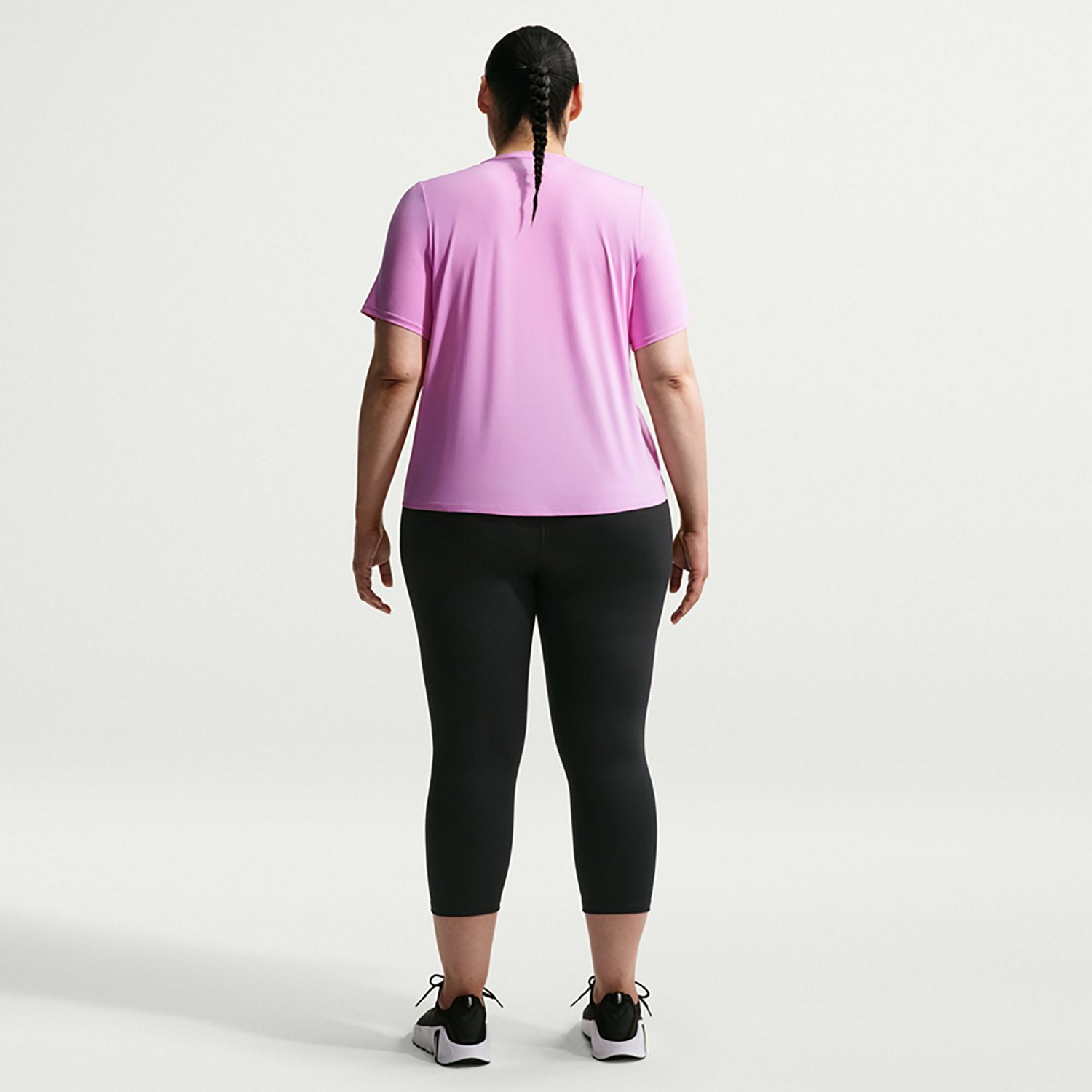 Nike Women's Dri-FIT High-Waisted Plus Size Crop Leggings - view number 6