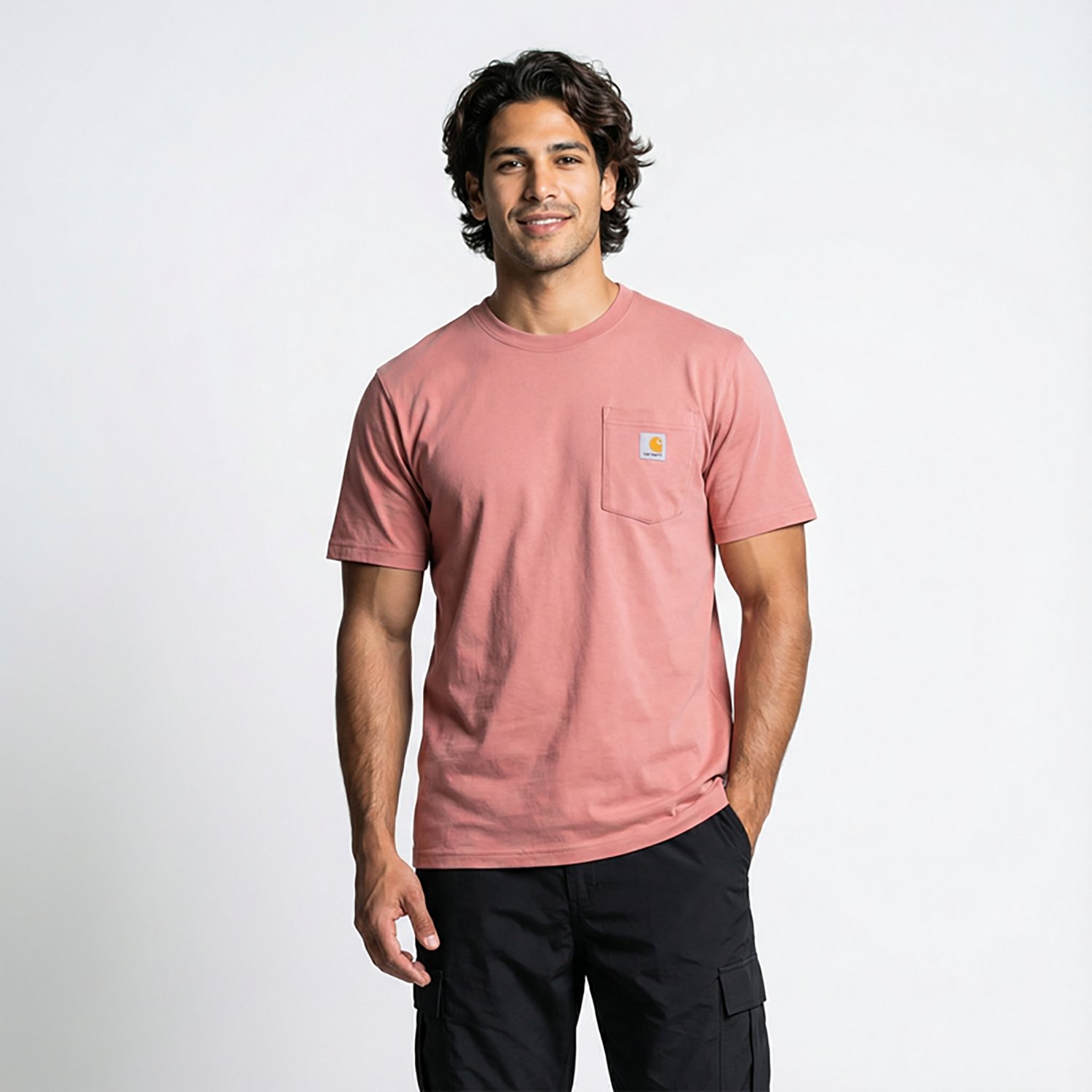 Carhartt Men's Relaxed Fit Heavyweight Pocket T-shirt - view number 2