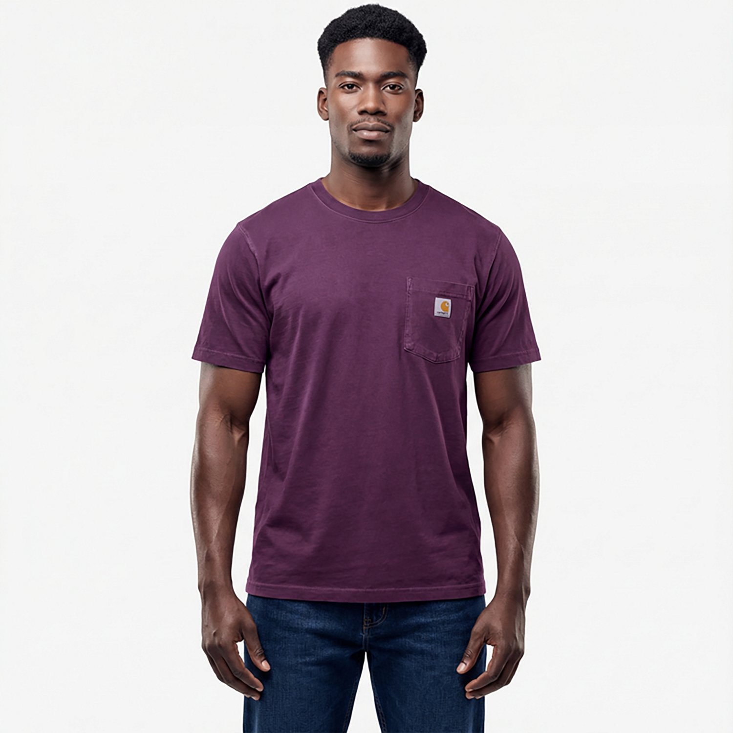 Carhartt Men's Relaxed Fit Short Sleeve Garment Dyed Pocket T-shirt - view number 2