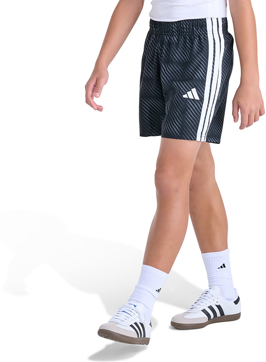 adidas Boys' All Over Print World Soccer Shorts 5 in. - view number 3