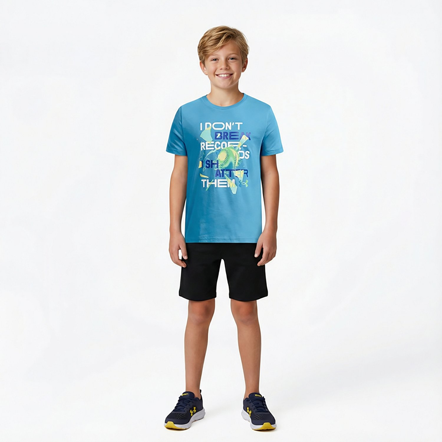 Under Armour Boys' Baseball Records T-shirt