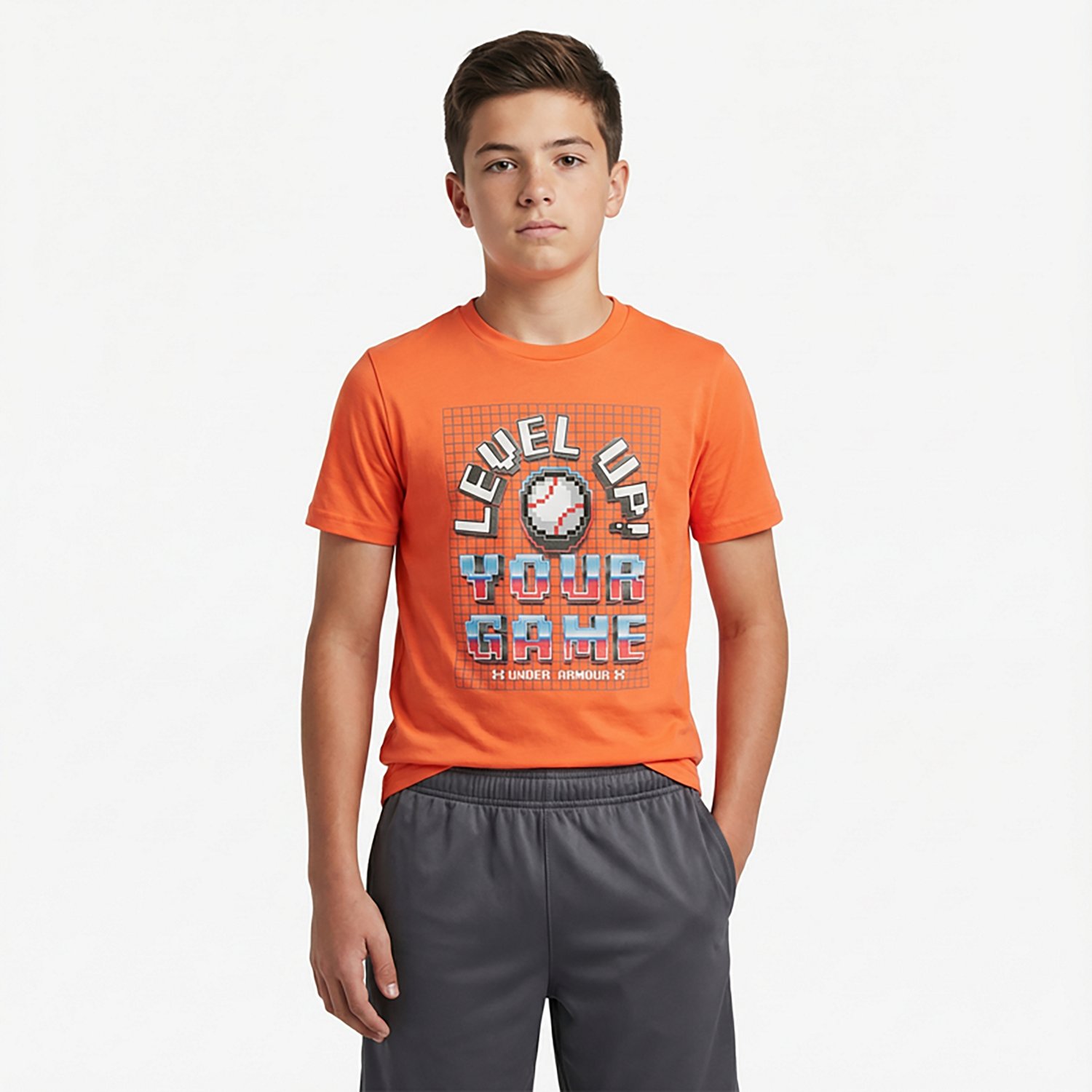 Under Armour Boys' Baseball Level Up Short Sleeve T-shirt - view number 2
