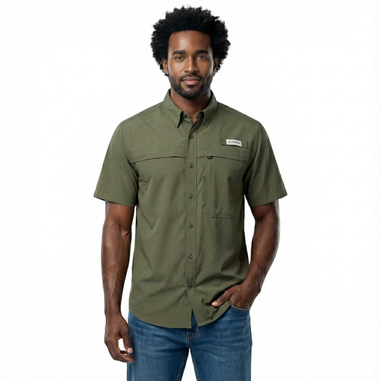 Magellan Outdoors Men's Explorer Trek Short Sleeve T-shirt                                                                       - view number 2
