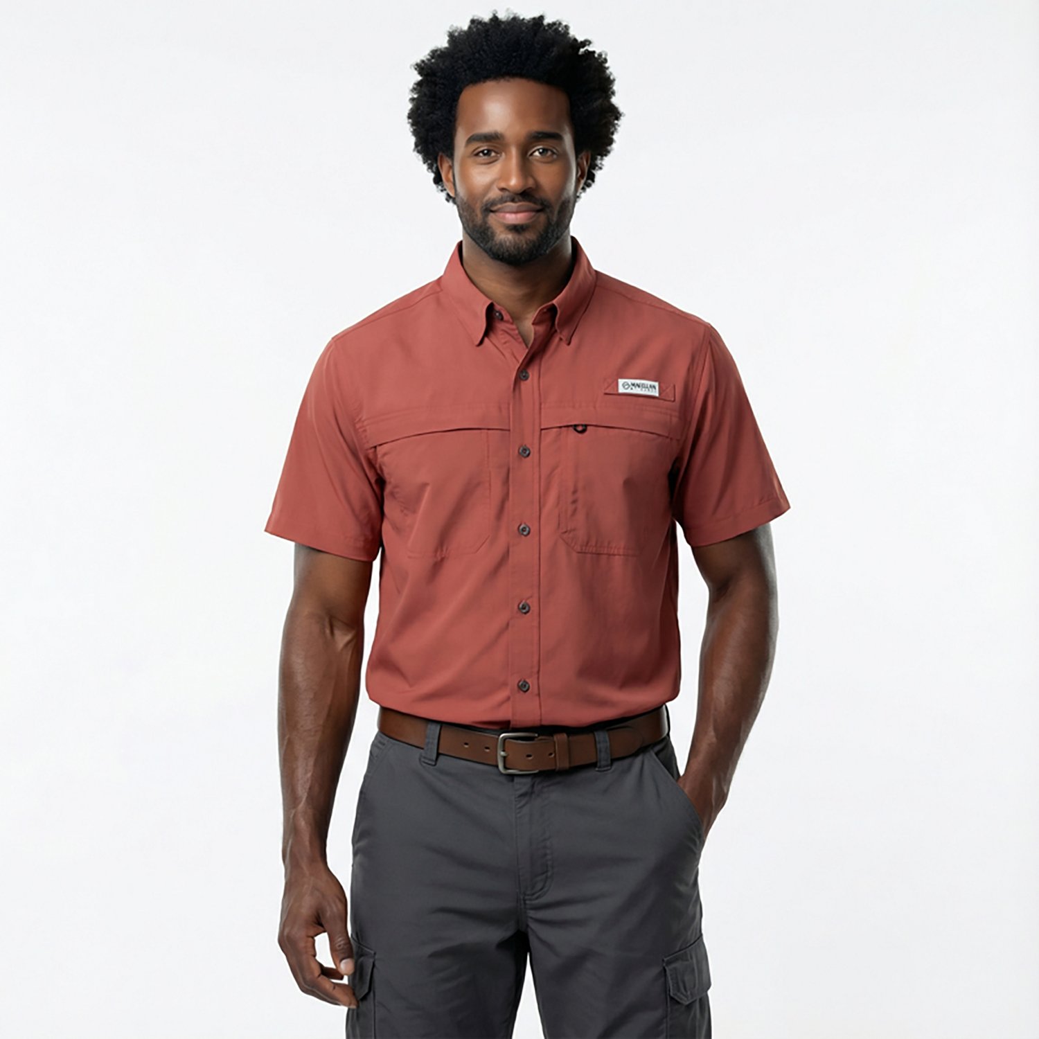 Magellan Outdoors Men's Explorer Trek Short Sleeve T-shirt                                                                       - view number 2