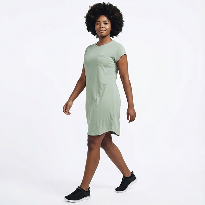 Magellan Outdoors Women's Summerville Short Sleeve Shirt Dress-image