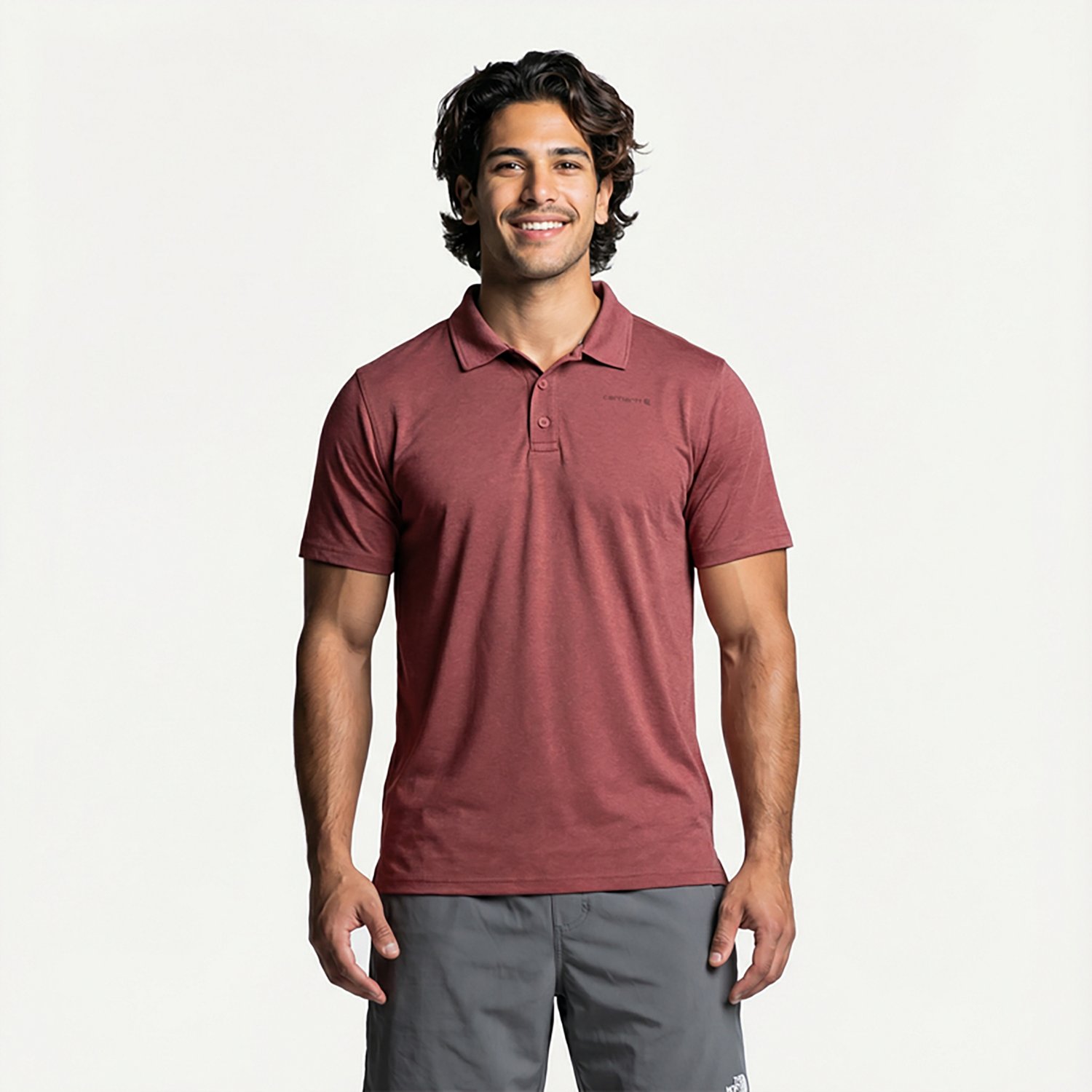 Carhartt Men's Force Sun Defender Polo Shirt - view number 2