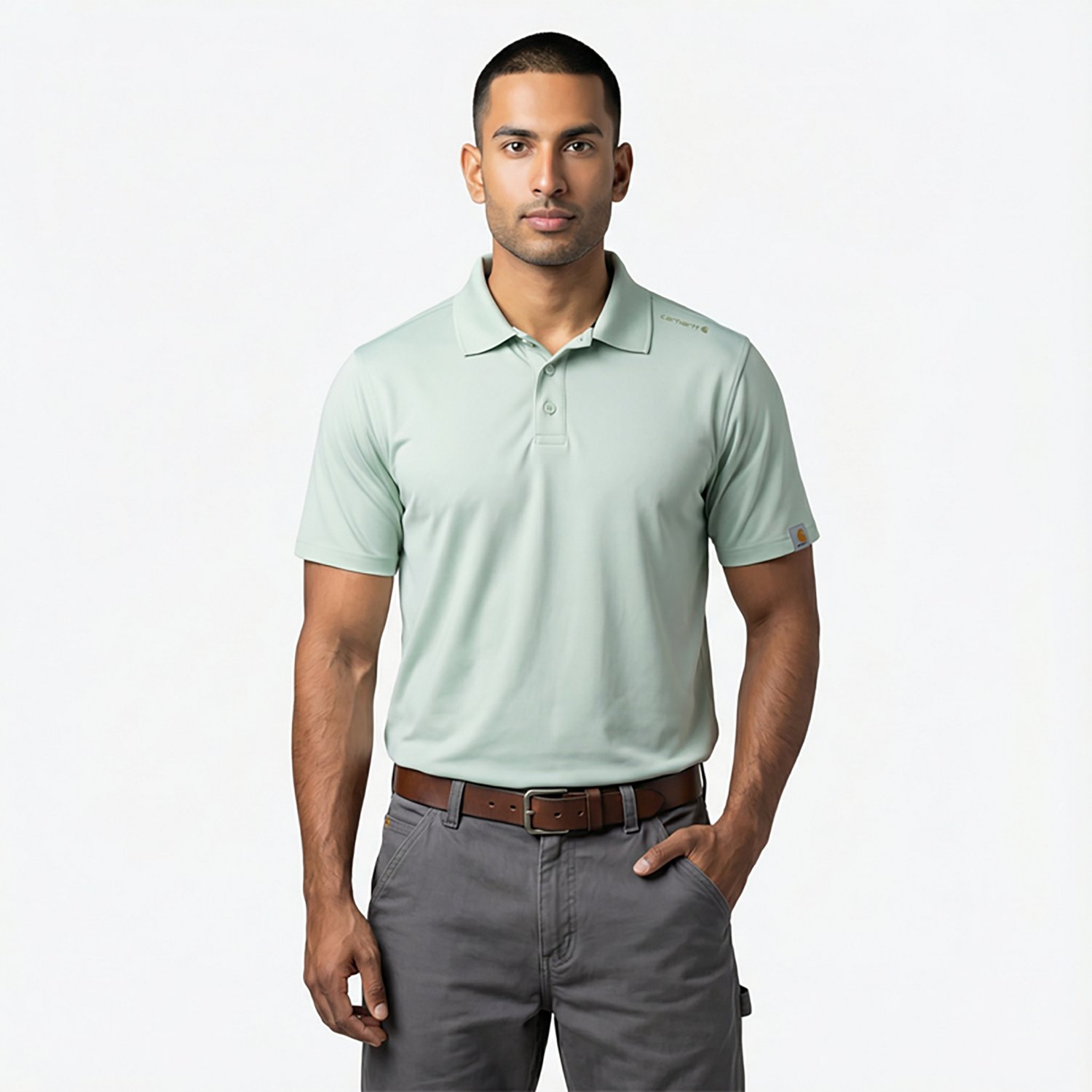 Carhartt Men's Force Sun Defender Polo Shirt - view number 2