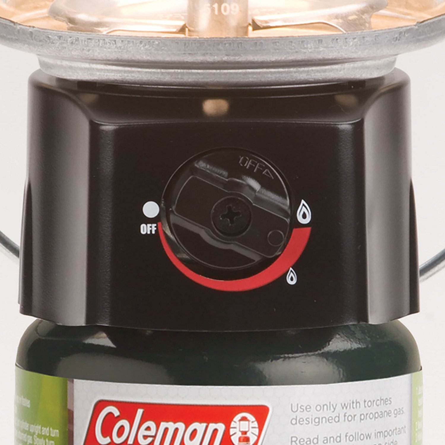 Coleman® Deluxe PerfectFlow™ Propane Lantern with Hard Carry Case - view number 2