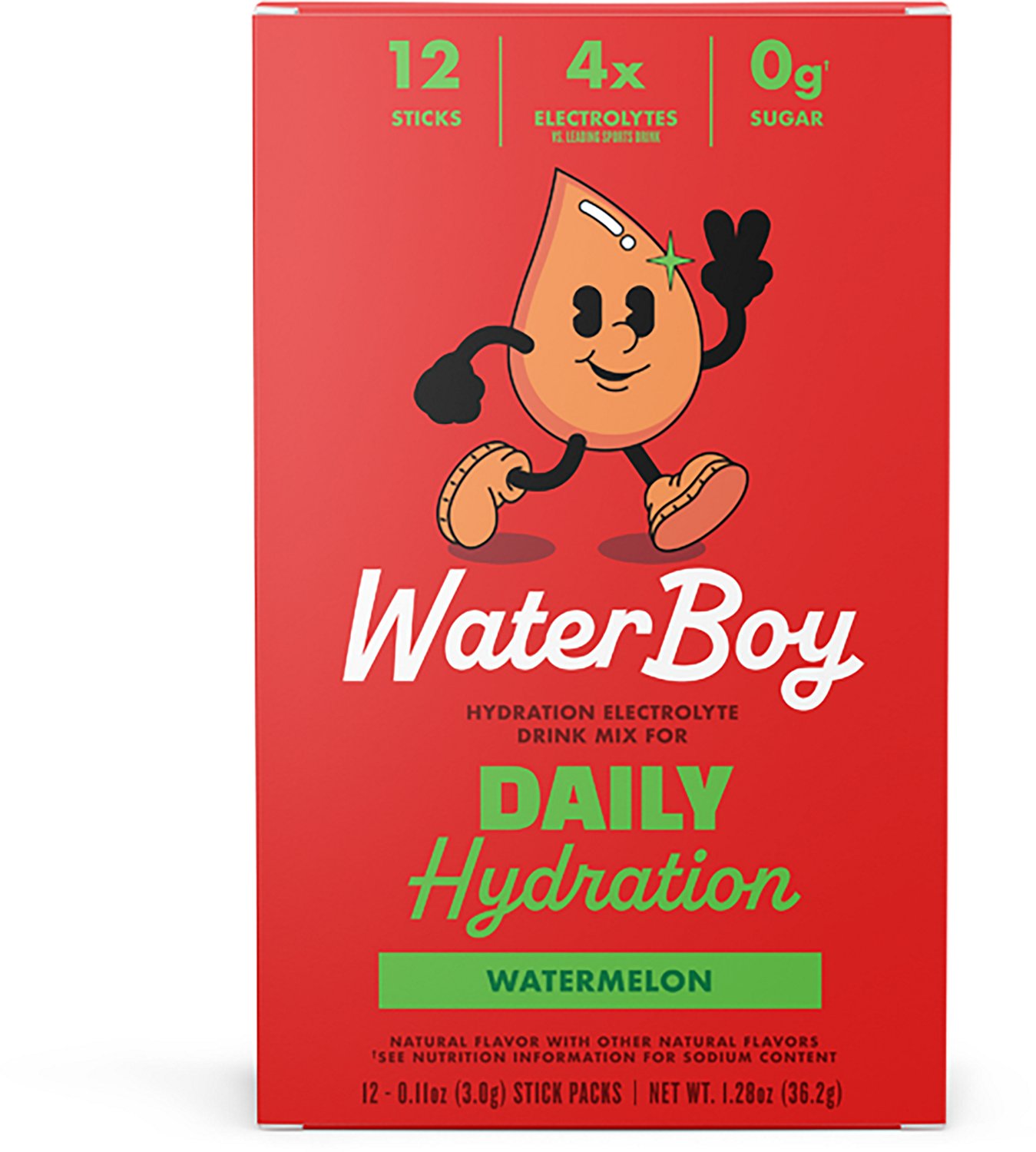 Waterboy Daily Hydration Packets 12-Pack