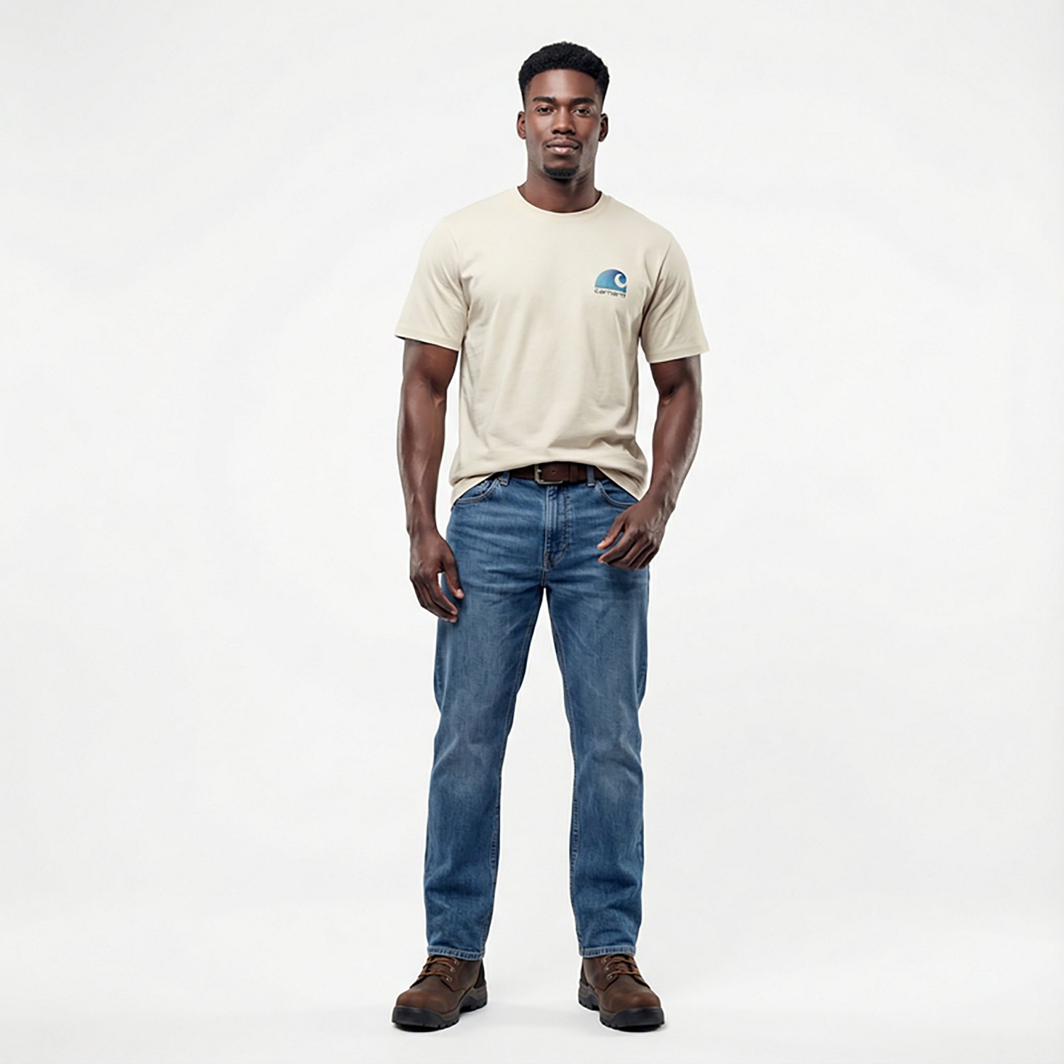 Carhartt Men's Abstract Crew Relaxed Fit Graphic T-Shirt