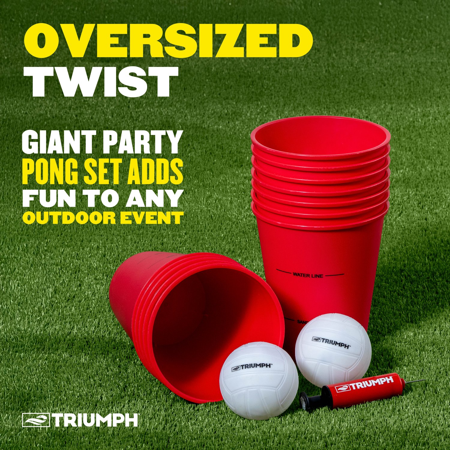 Triumph Life Size Party Pong Game - view number 2