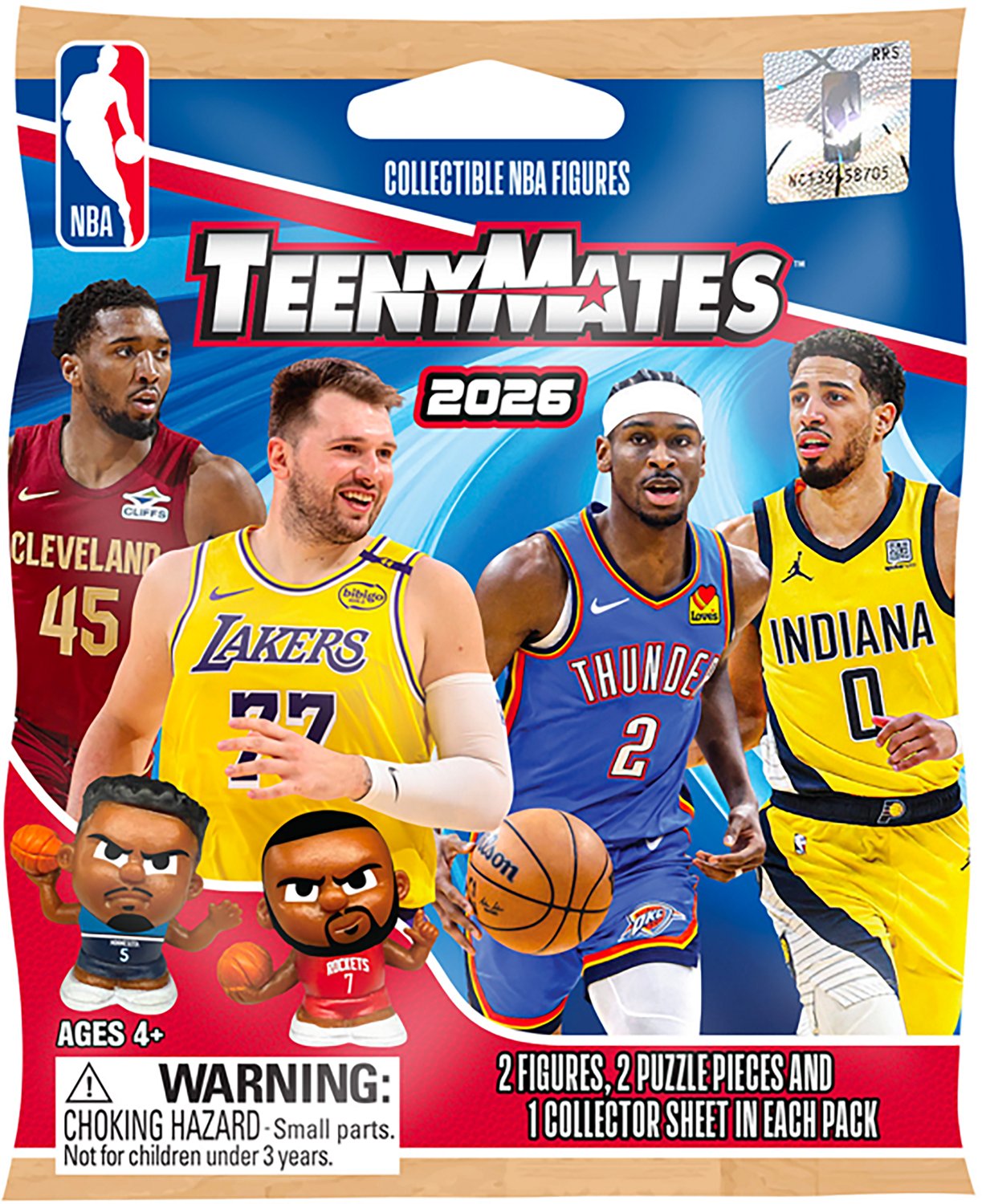 TeenyMates 2025-26 NBA Blind Pack - view number 2