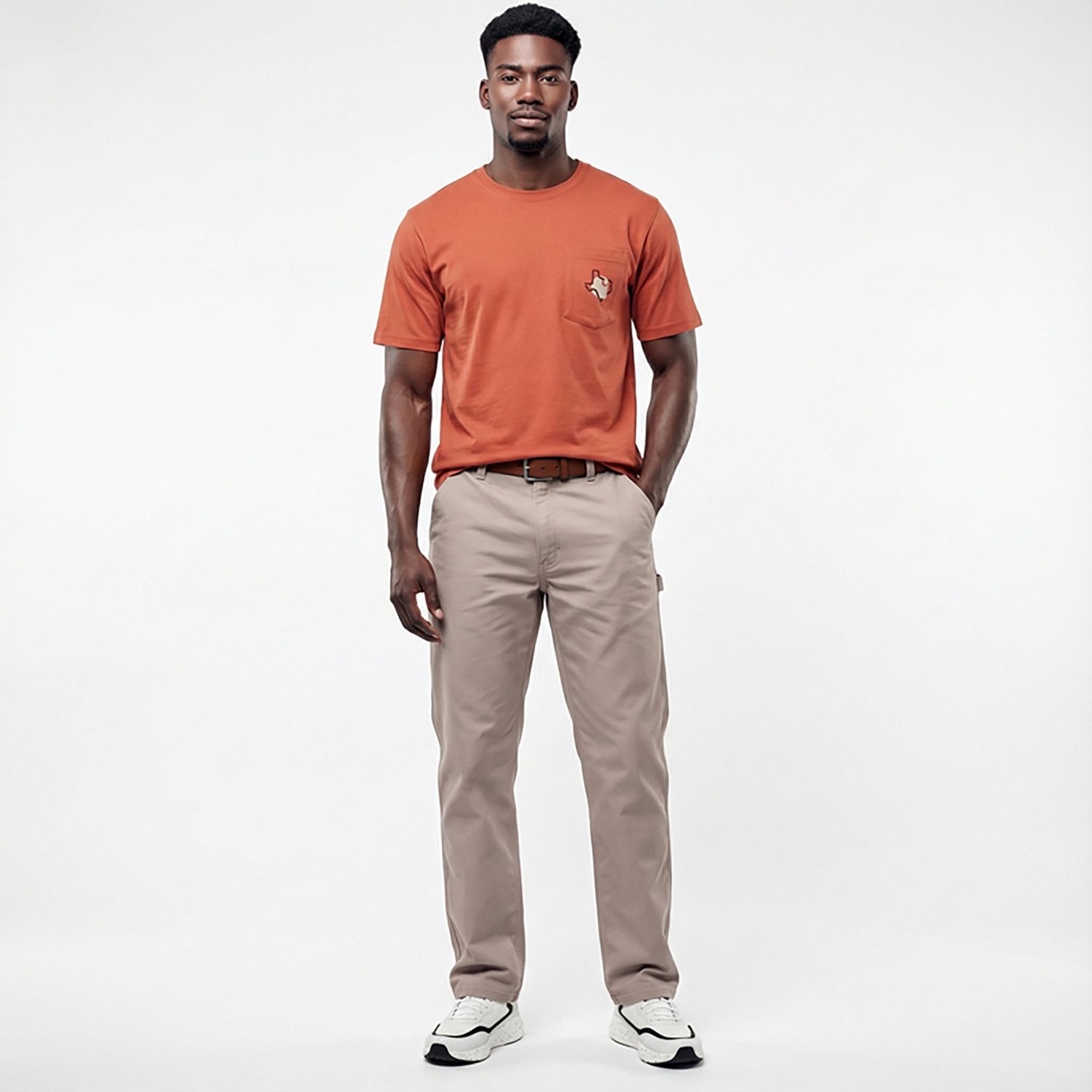 Carhartt Men's Texas Short Sleeve Rope State Logo Graphic T-shirt