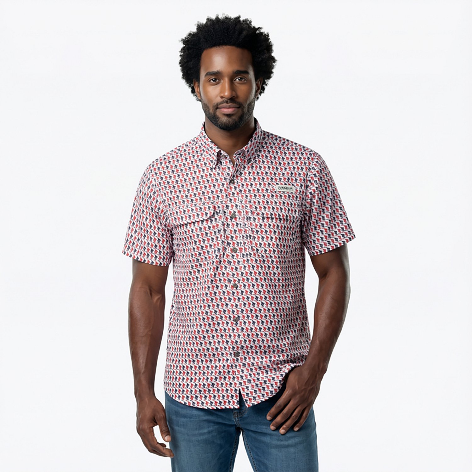 Magellan Outdoors Men's Maryland Local State Print Shirt                                                                         - view number 2